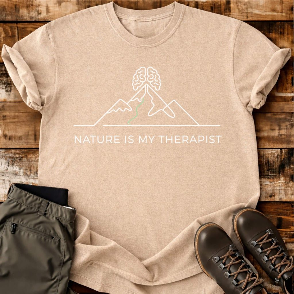 Nature Is My Therapist T-shirt