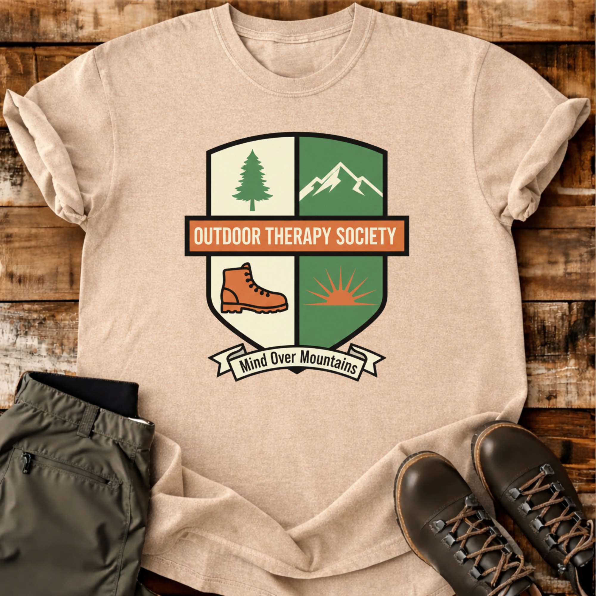 Outdoor Therapy Society T-shirt