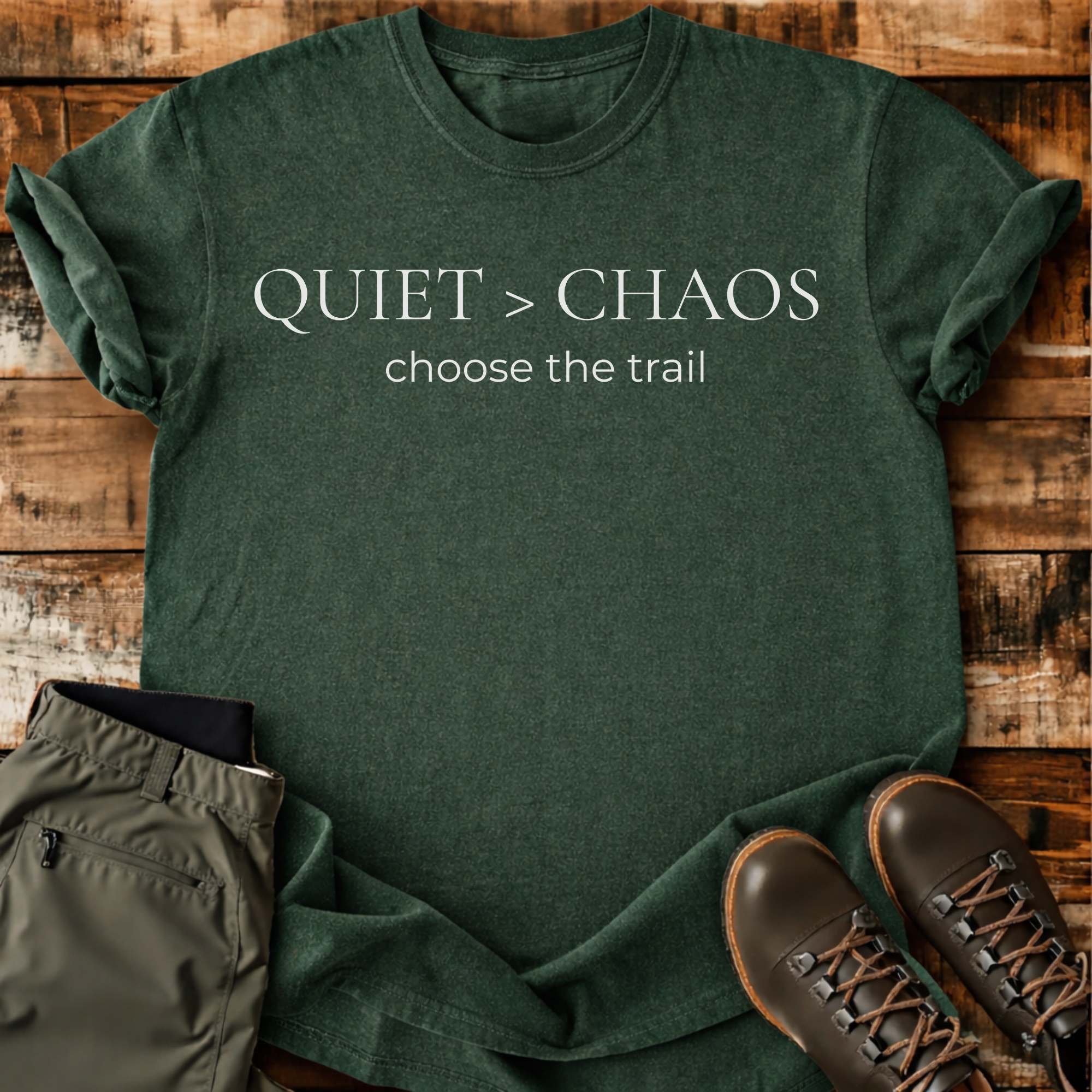 Quiet Over Chaos T-shirt