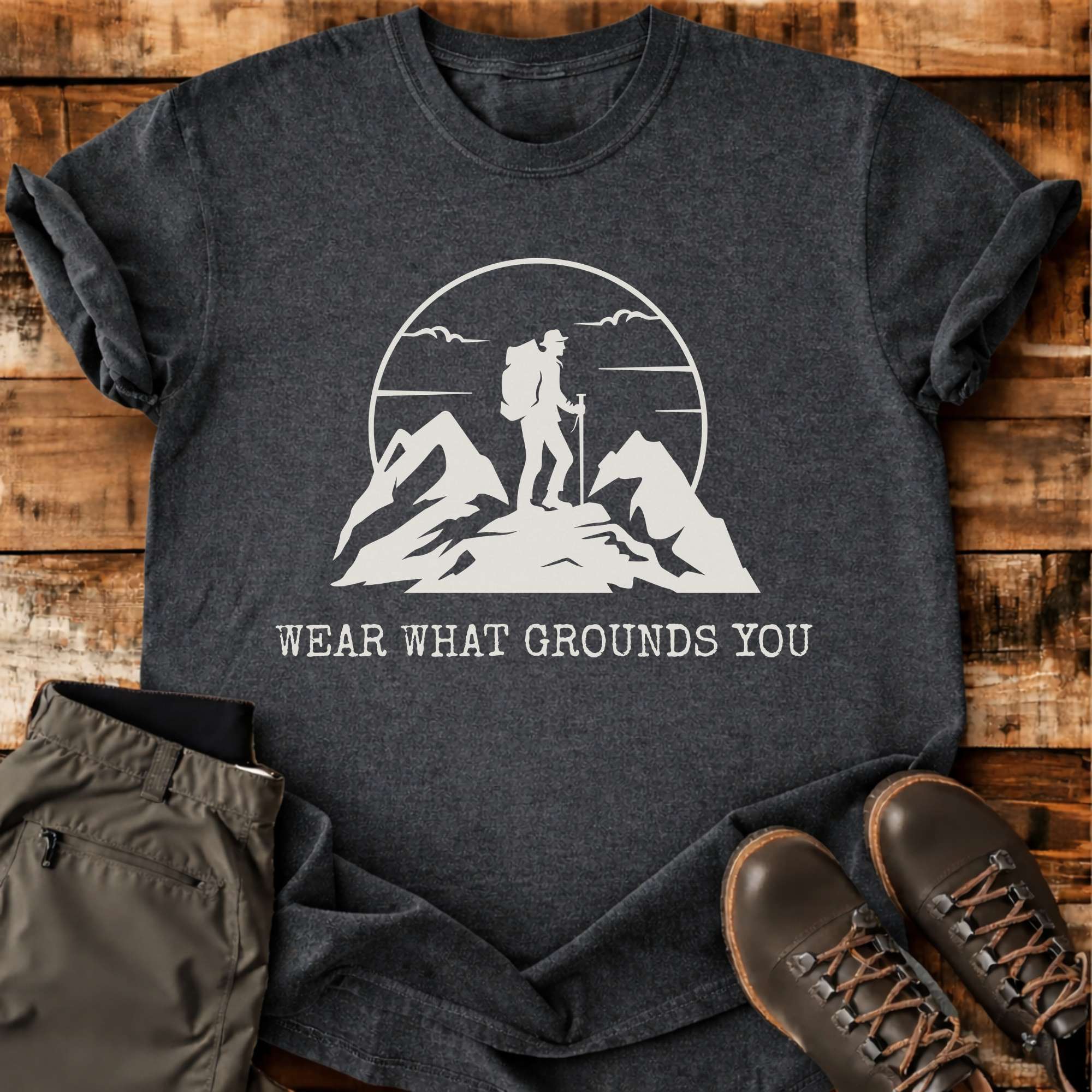 Wear What Grounds You T-shirt
