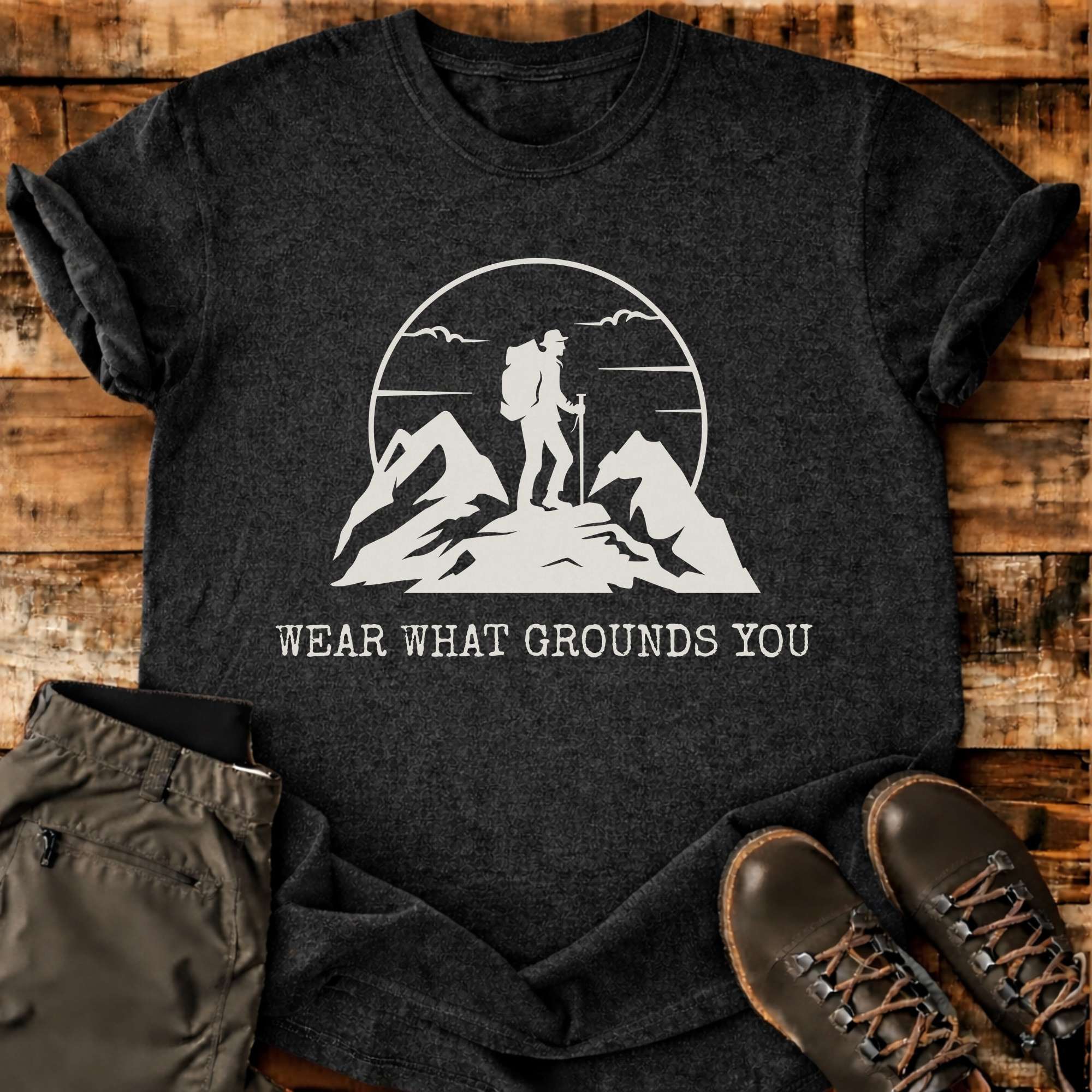 Wear What Grounds You T-shirt
