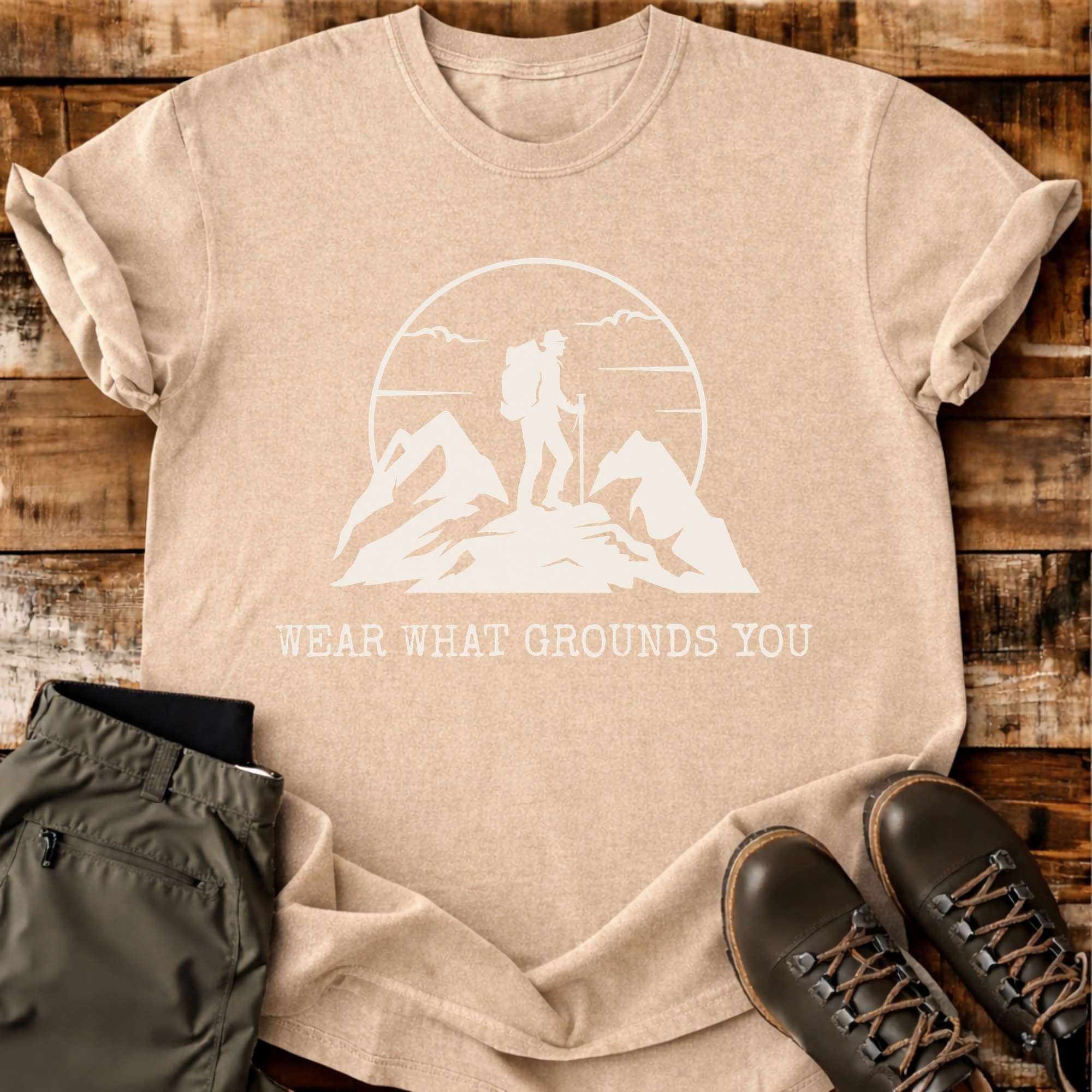 Wear What Grounds You T-shirt