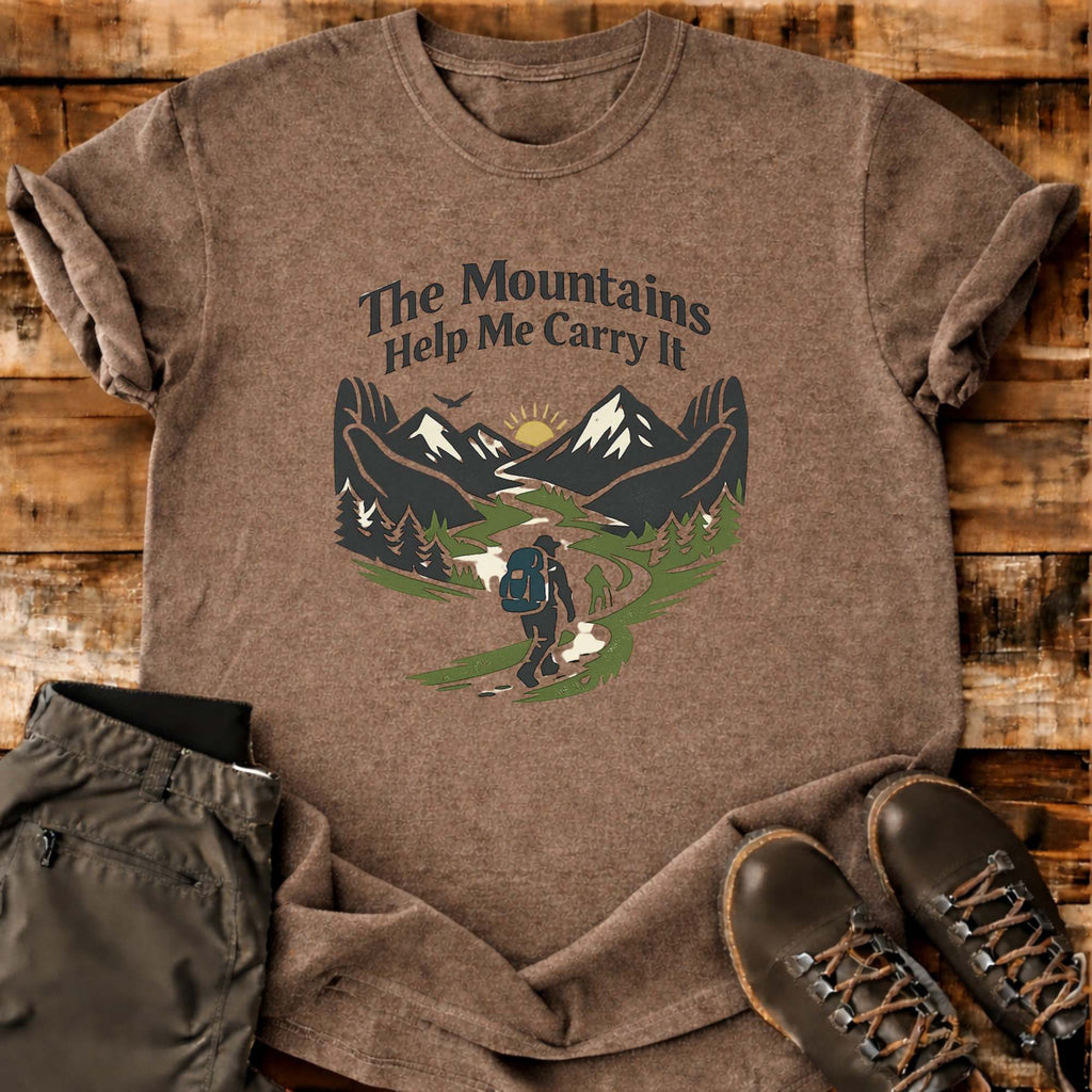 The Mountain Help Me T-shirt