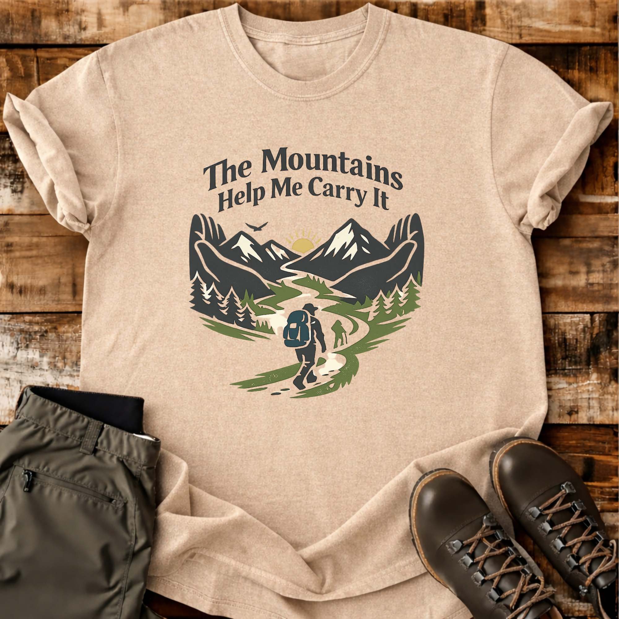 The Mountain Help Me T-shirt