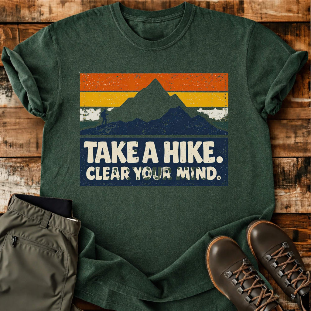 Take a Hike Clear Your Mind T-shirt