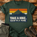 Take a Hike Clear Your Mind T-shirt