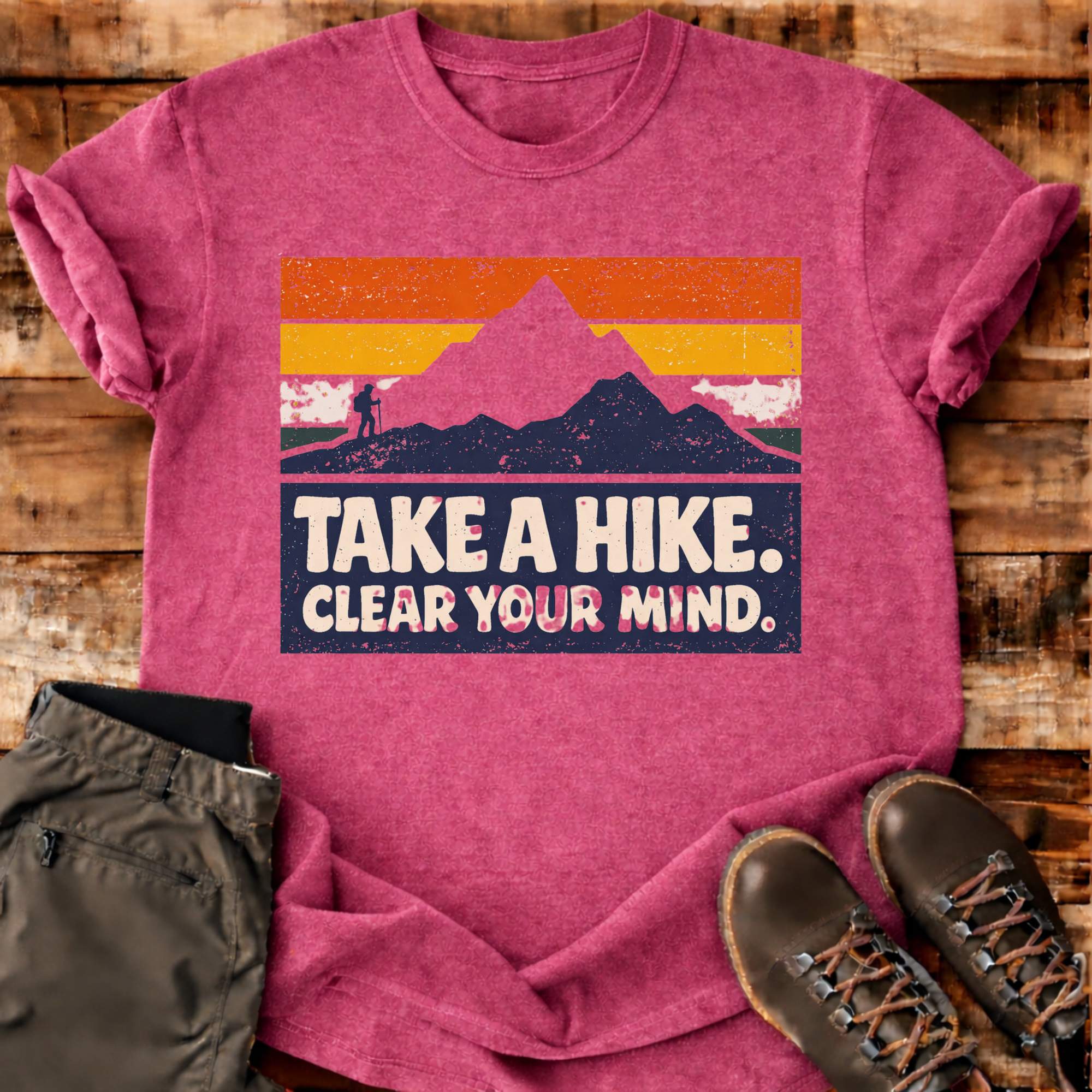 Take a Hike Clear Your Mind T-shirt