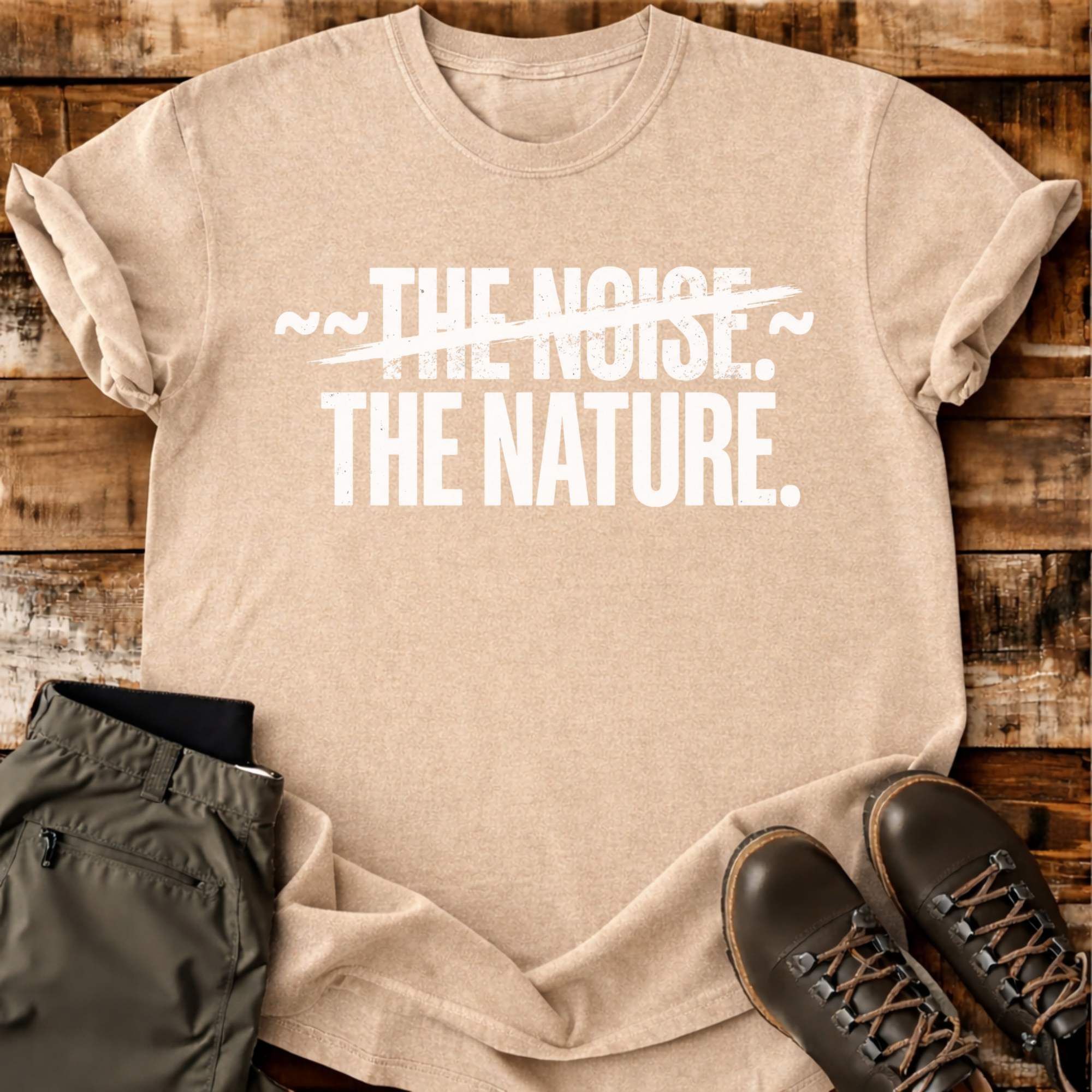 Avoid Noise Pick Nature T-shirt