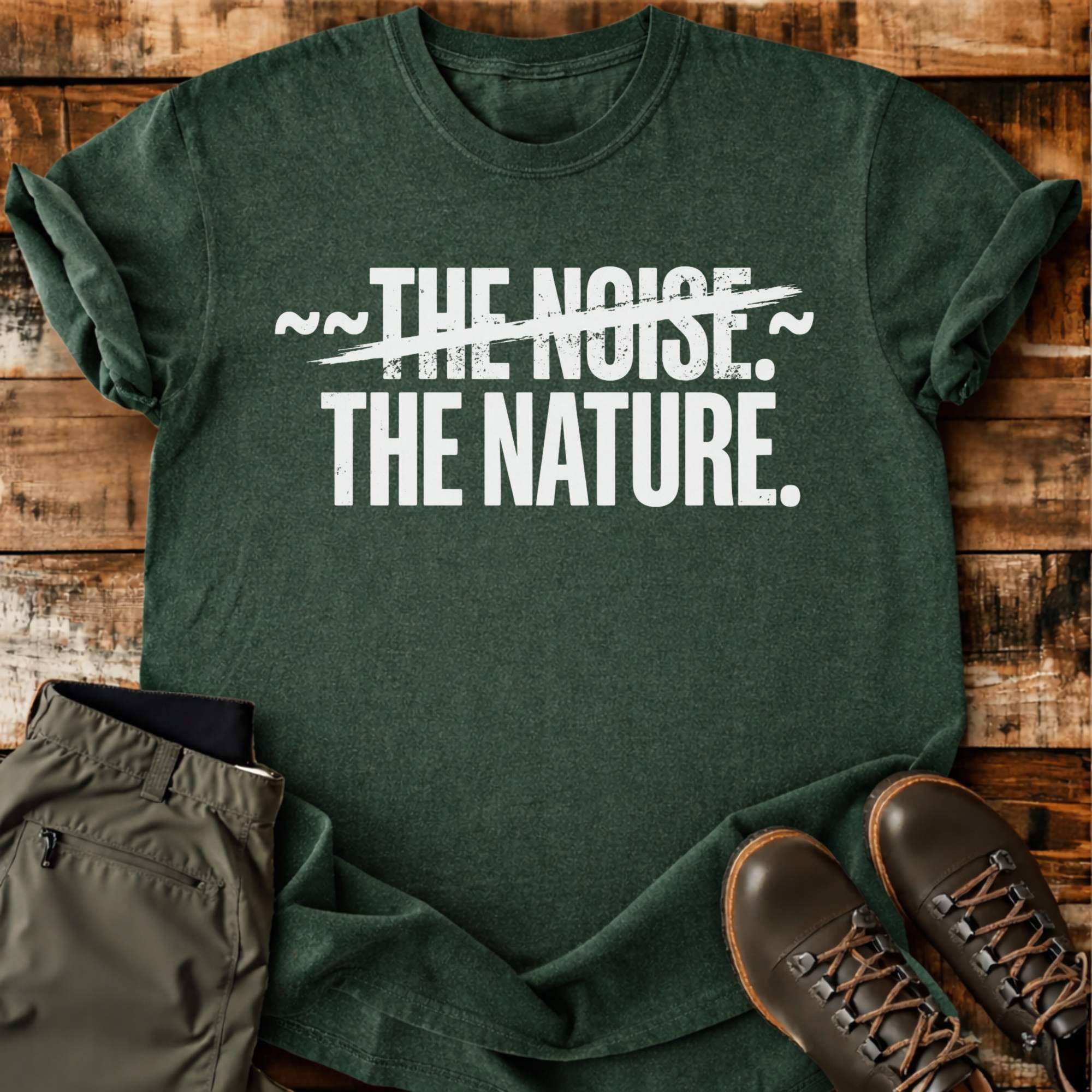 Avoid Noise Pick Nature T-shirt