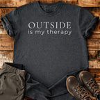 Outside Is My Therapy T-shirt