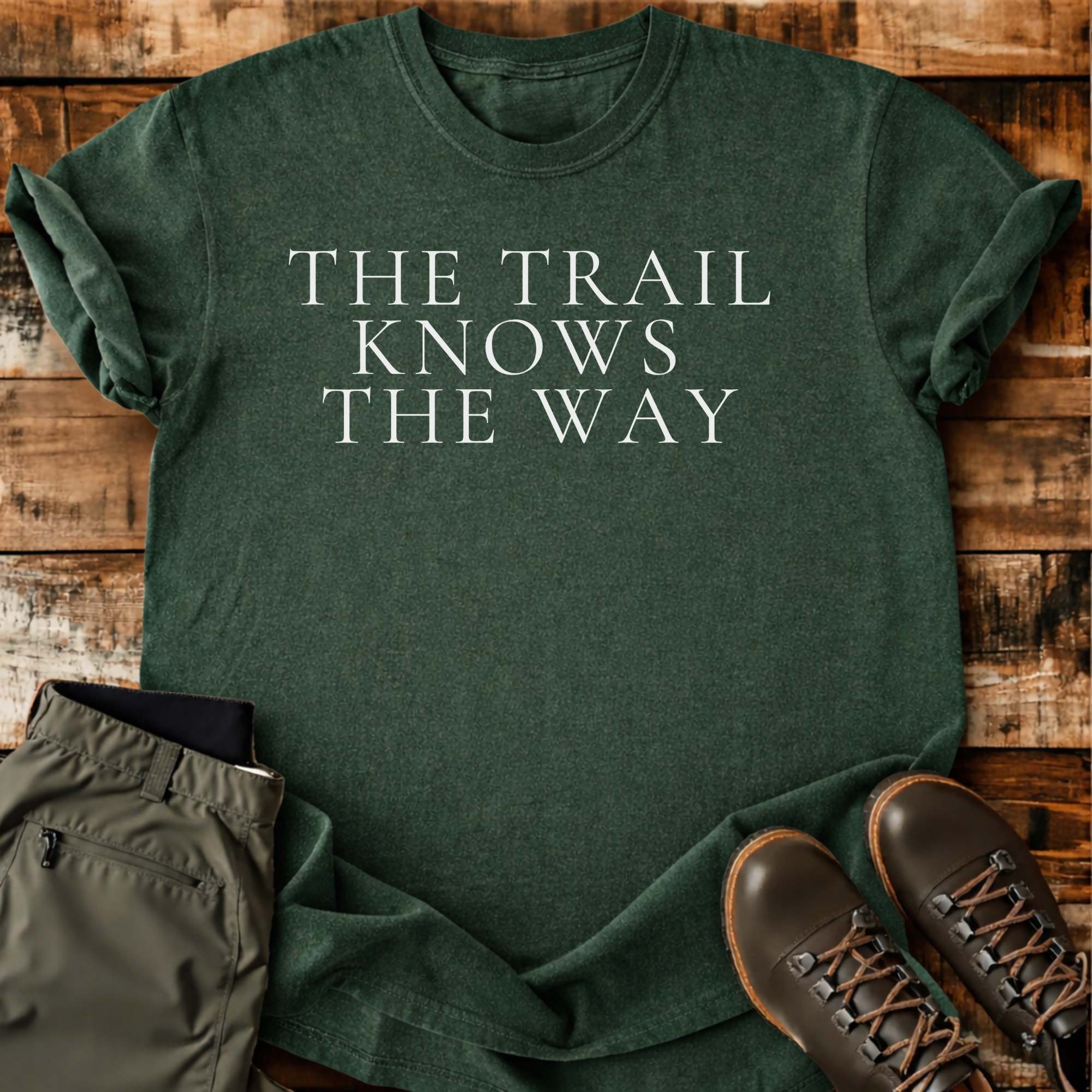 The Trail Knows The Way T-shirt