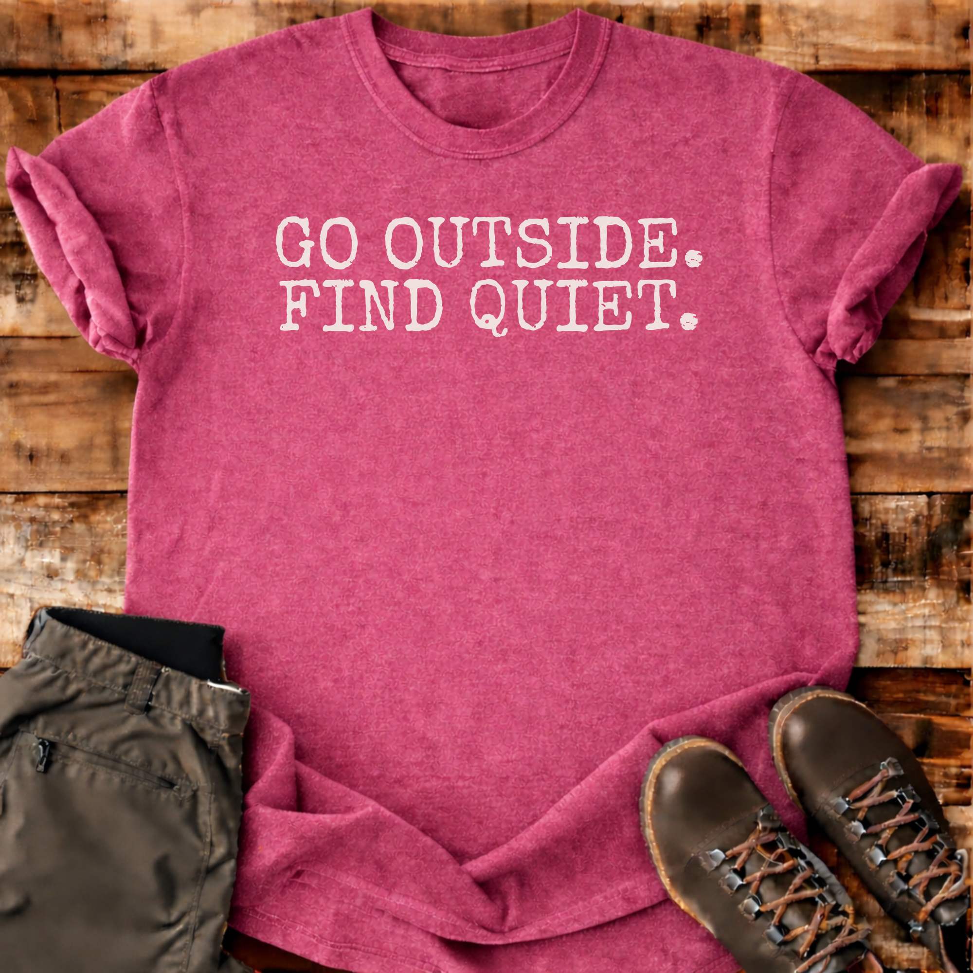 Find Quiet T-shirt