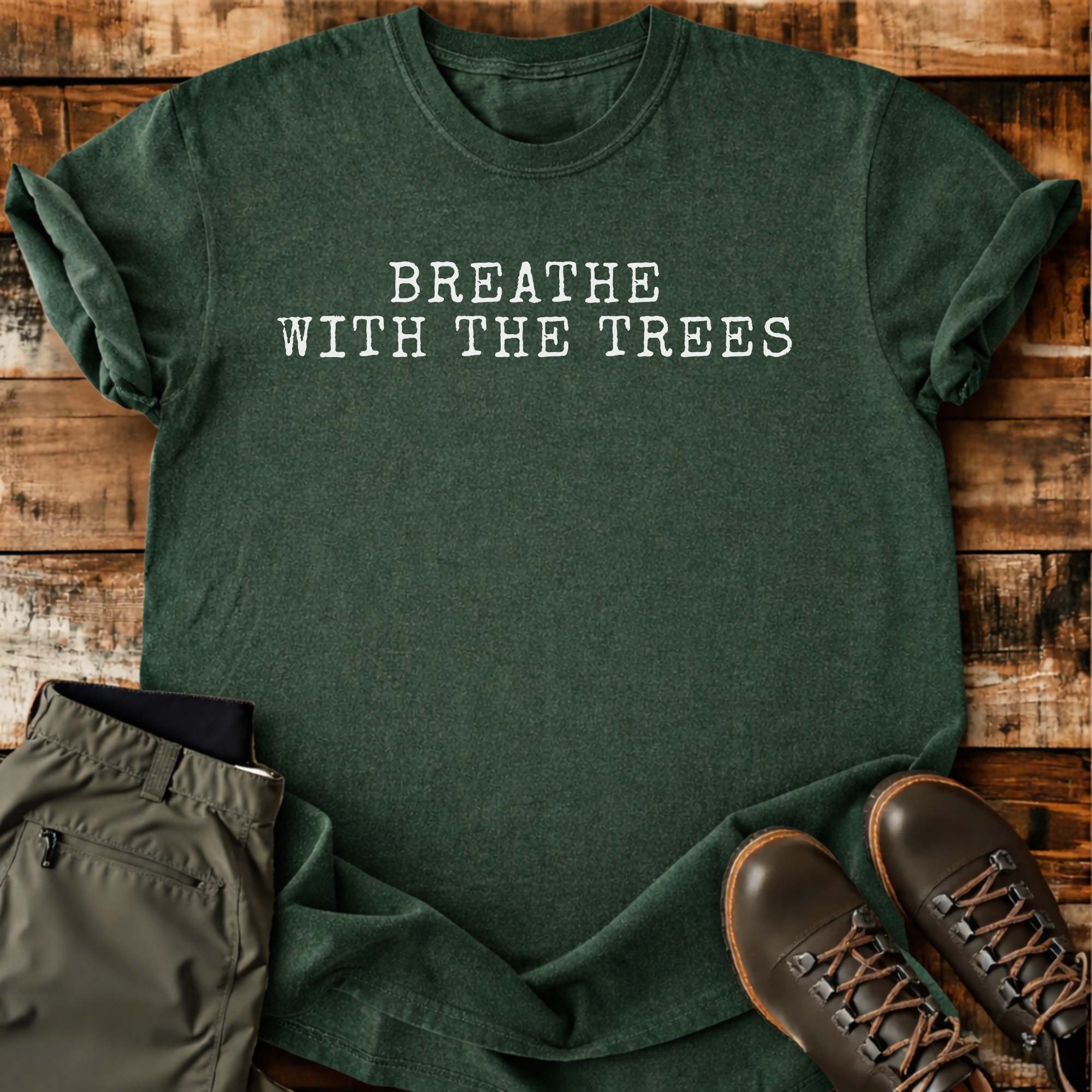 Breathe With The Trees T-shirt