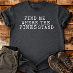 Where The Pines Stand T-shirt