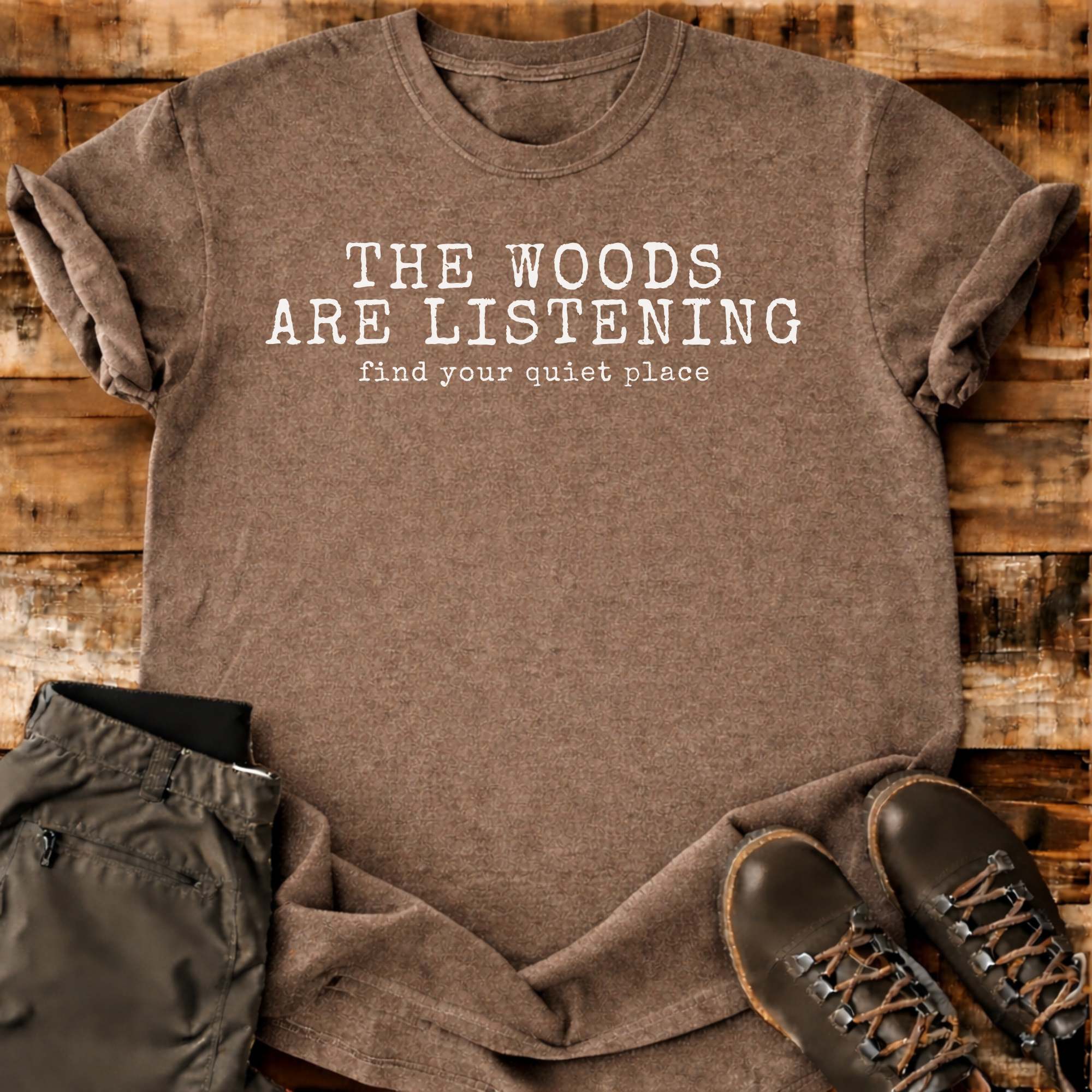 Woods Listening T-shirt