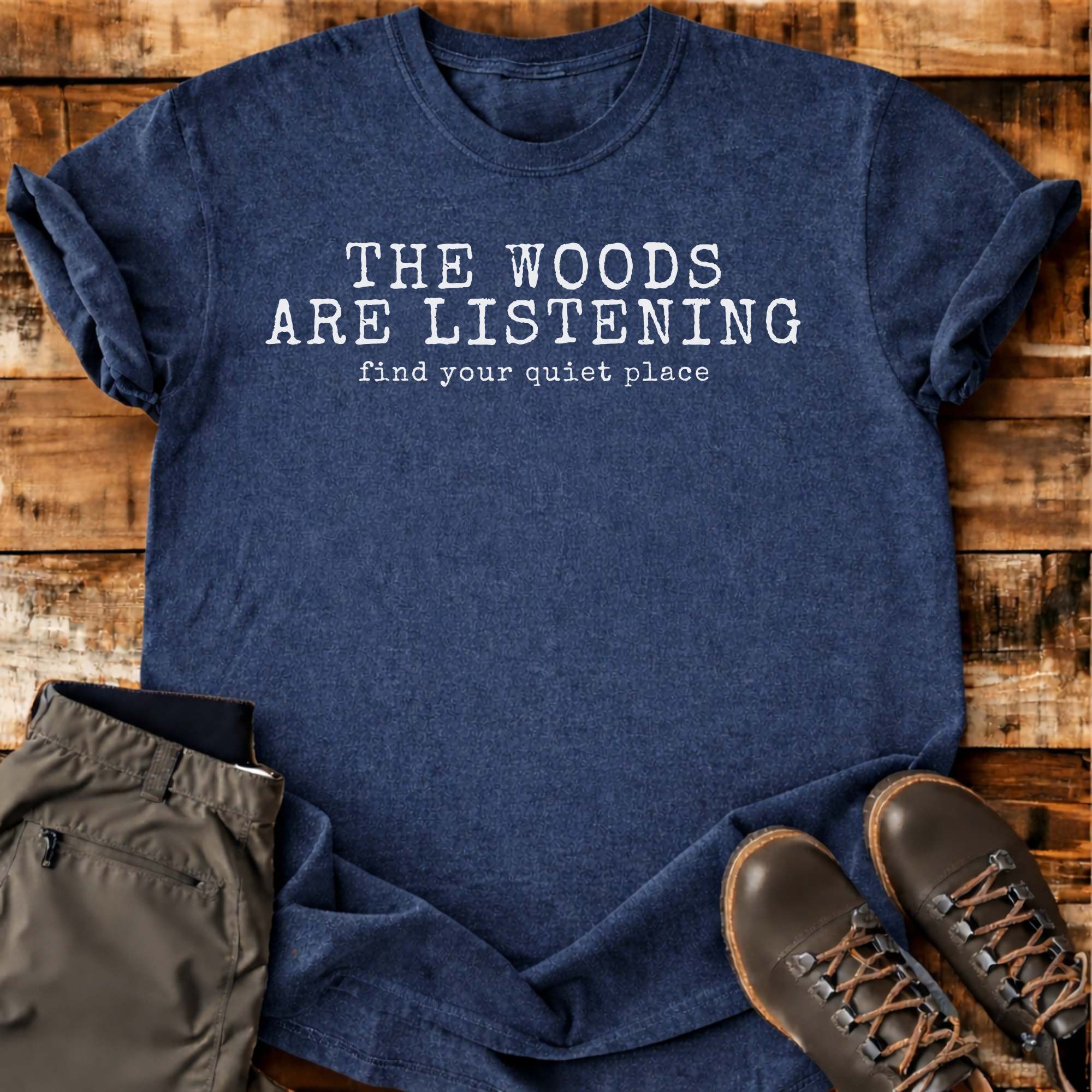 Woods Listening T-shirt