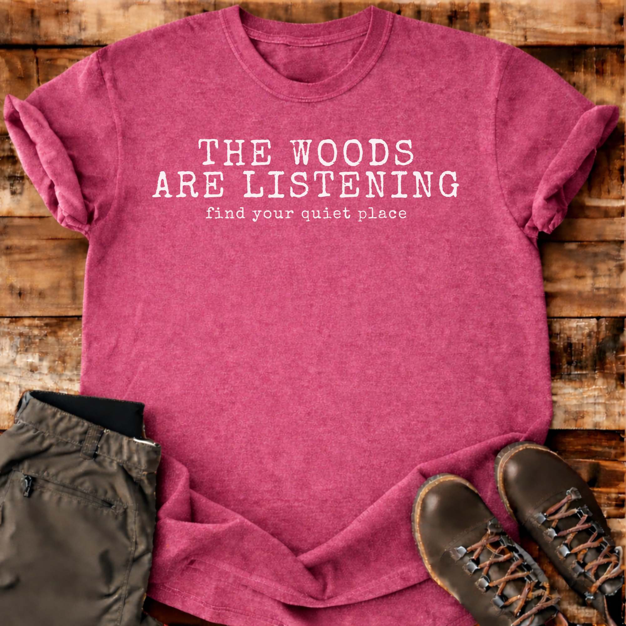 Woods Listening T-shirt