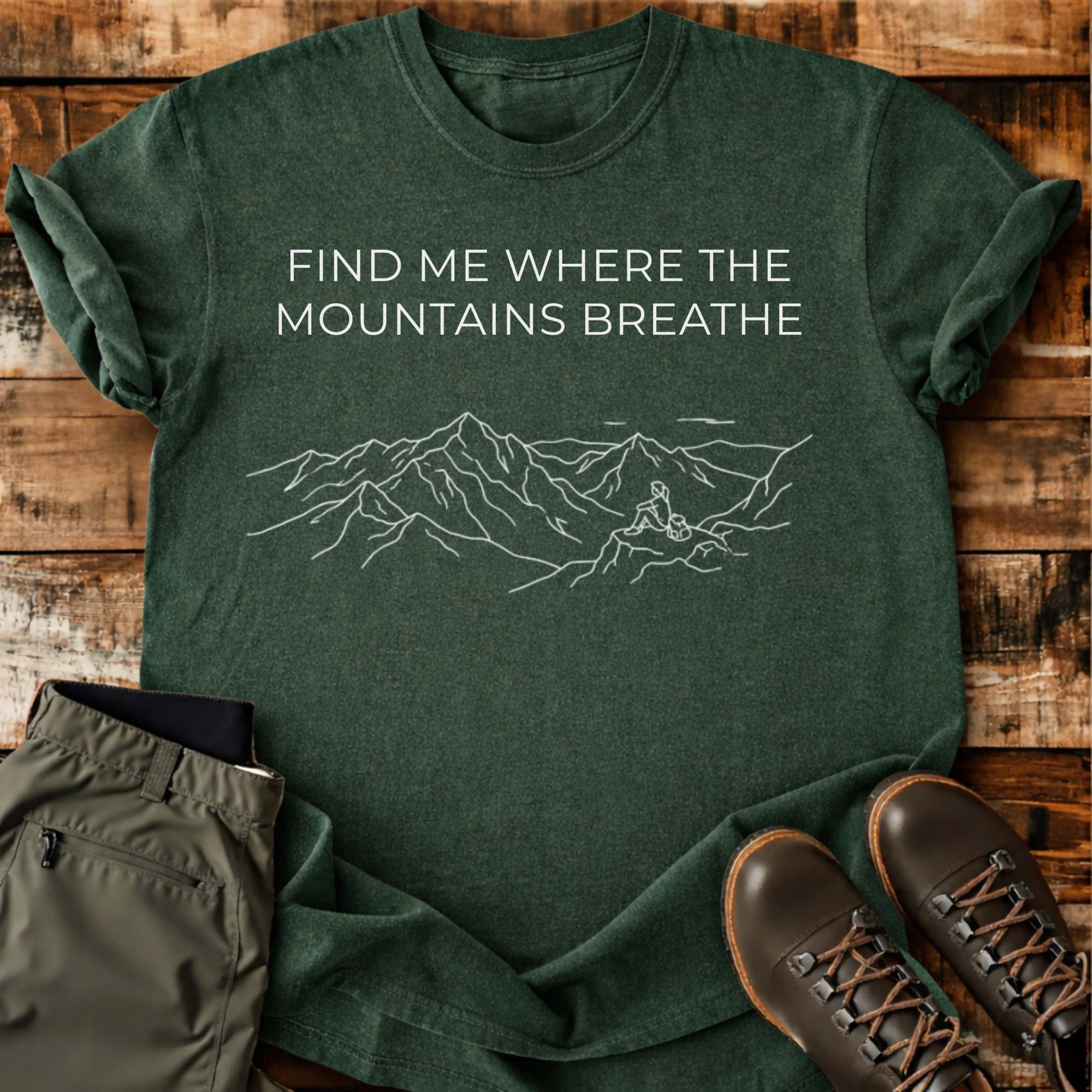 Mountains Breathe T-shirt