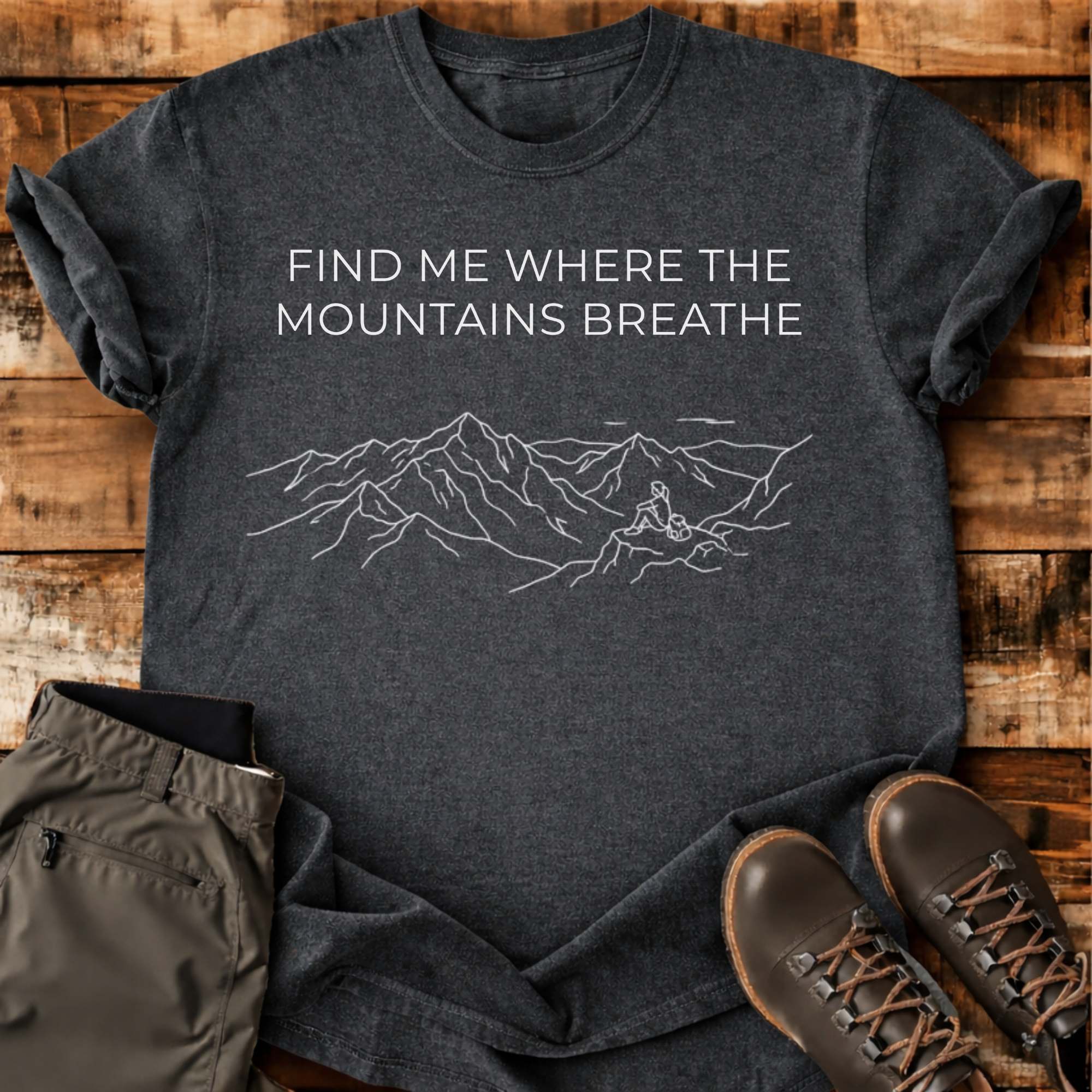 Mountains Breathe T-shirt