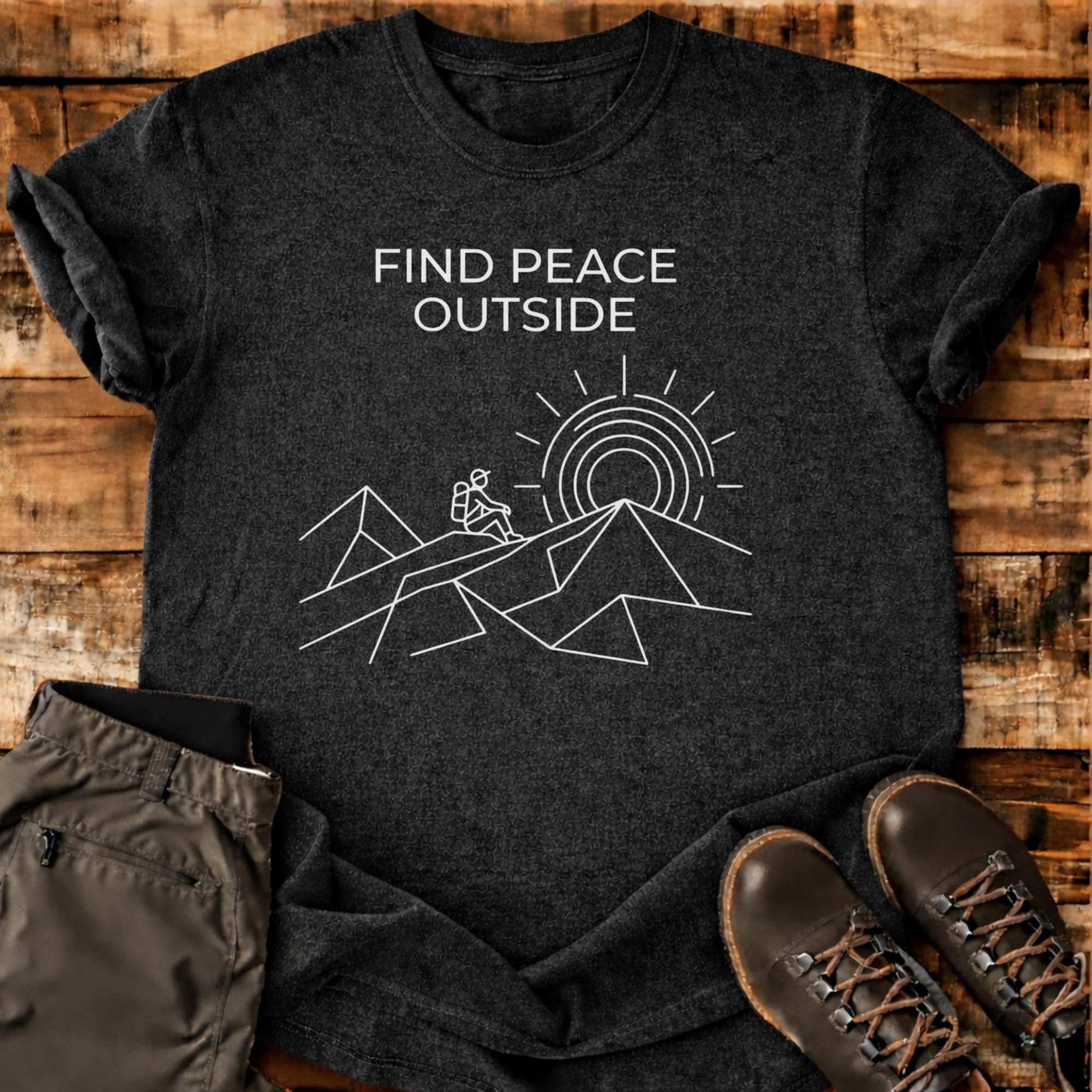 Find Peace Outside T-shirt