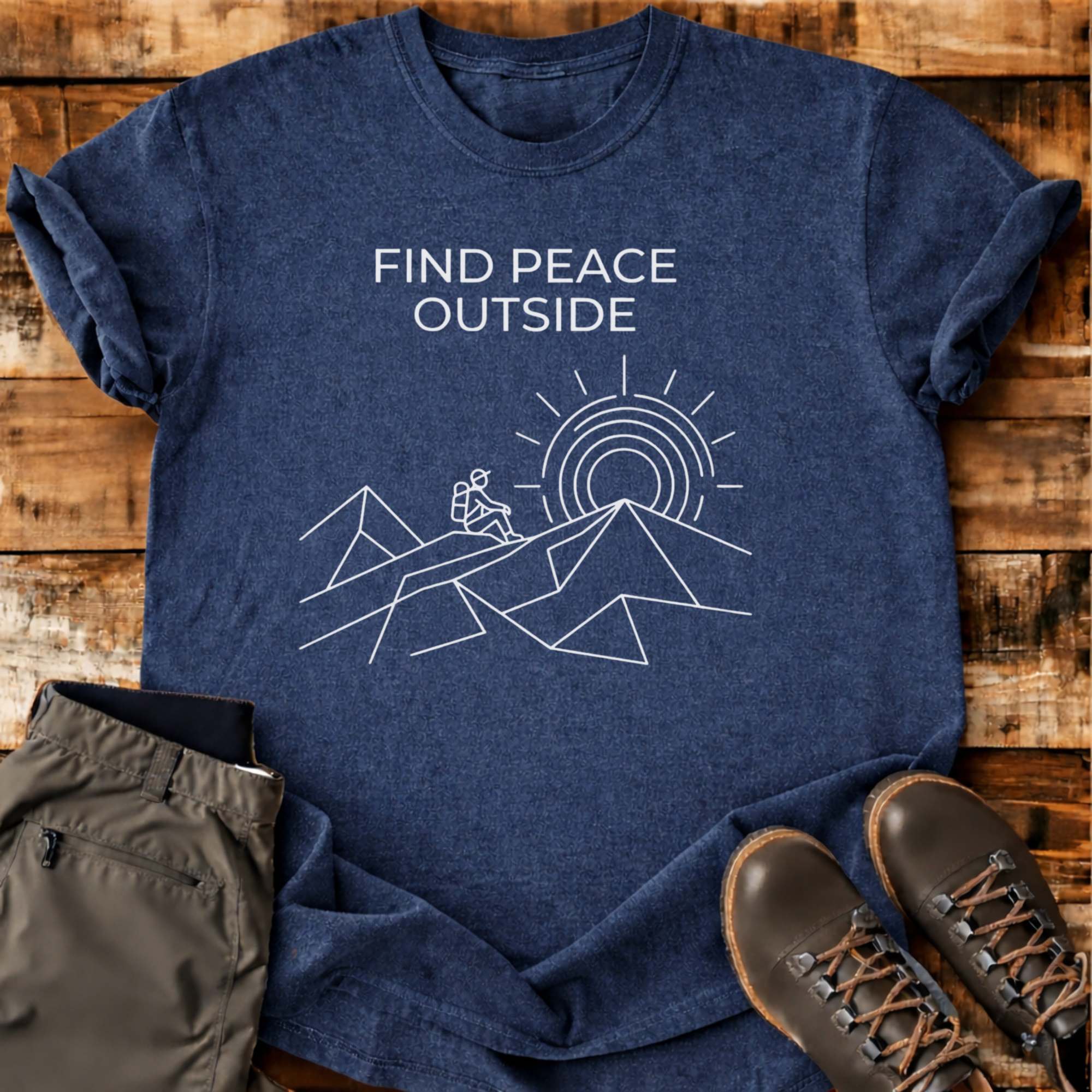 Find Peace Outside T-shirt