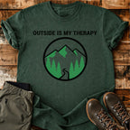 Outside Is My Therapy T-shirt