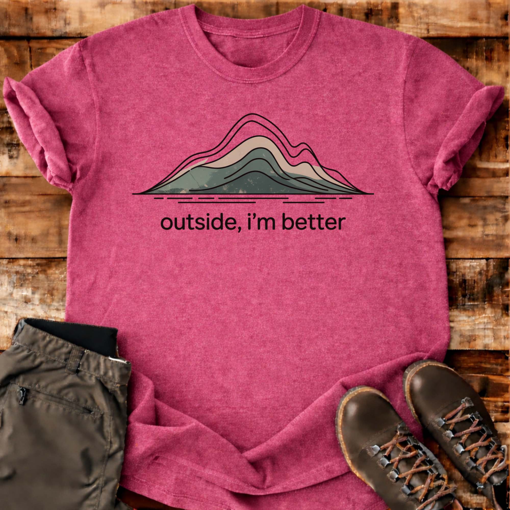 Outside I'am Better T-shirt