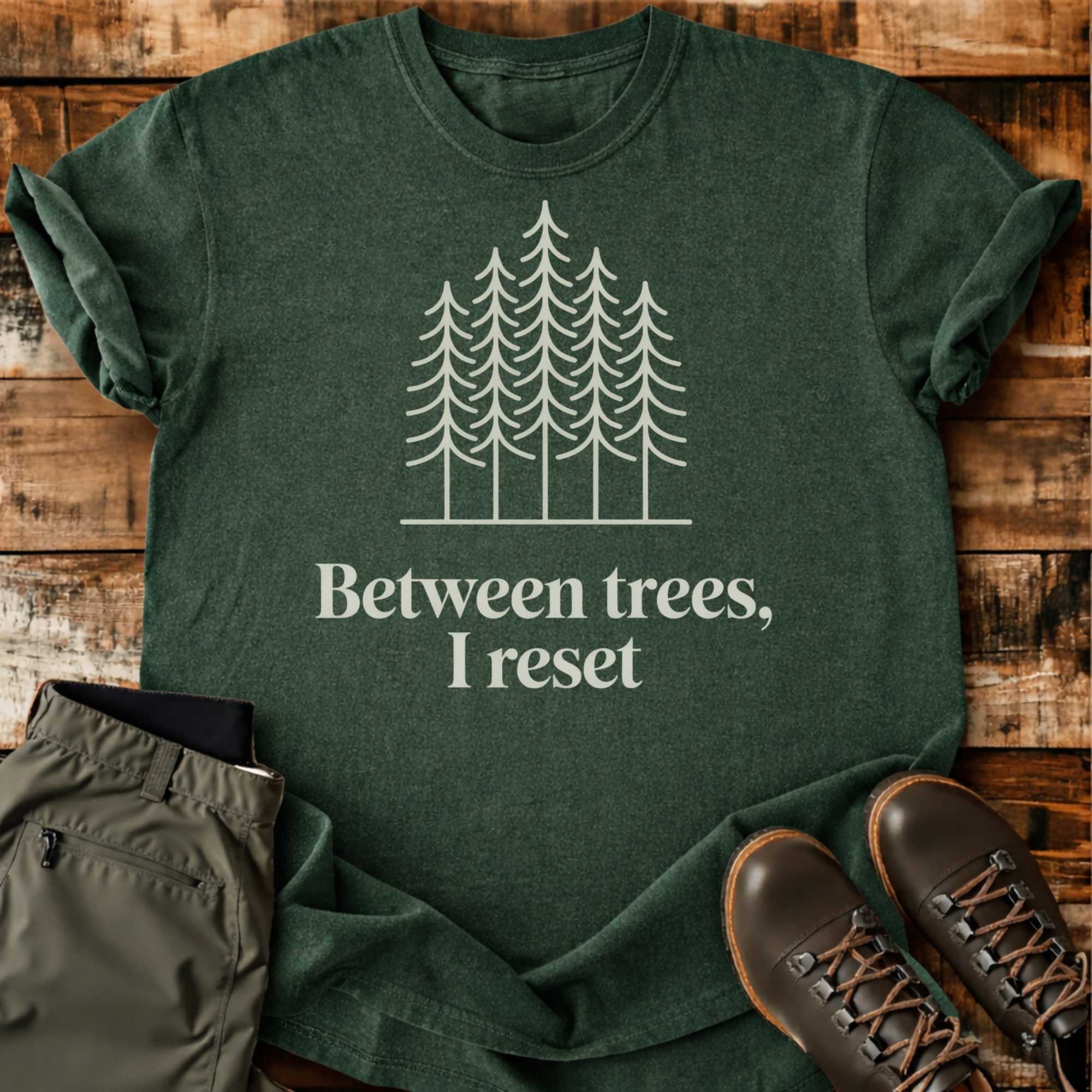 Between Trees I Reset T-shirt