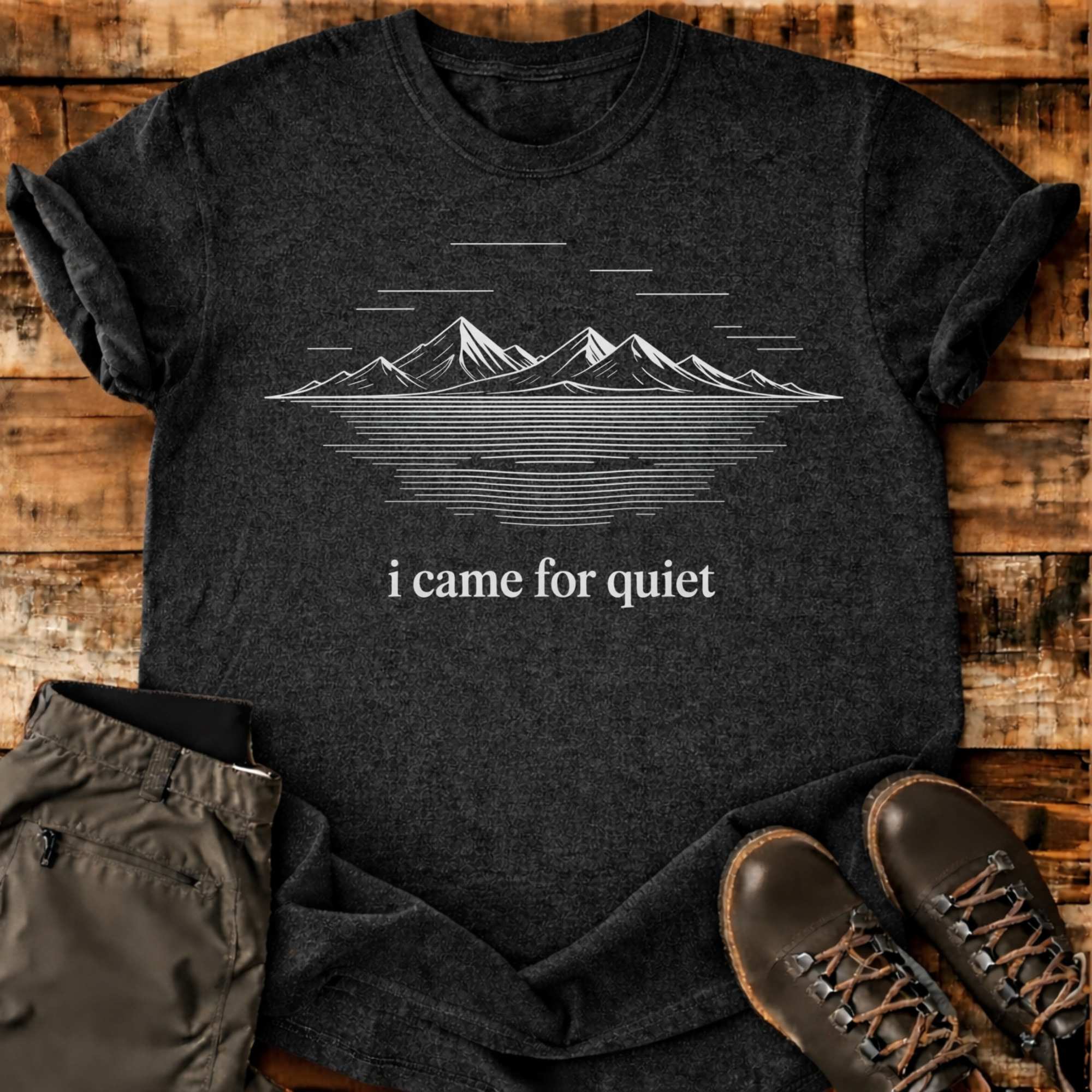 I Came For Quiet T-shirt