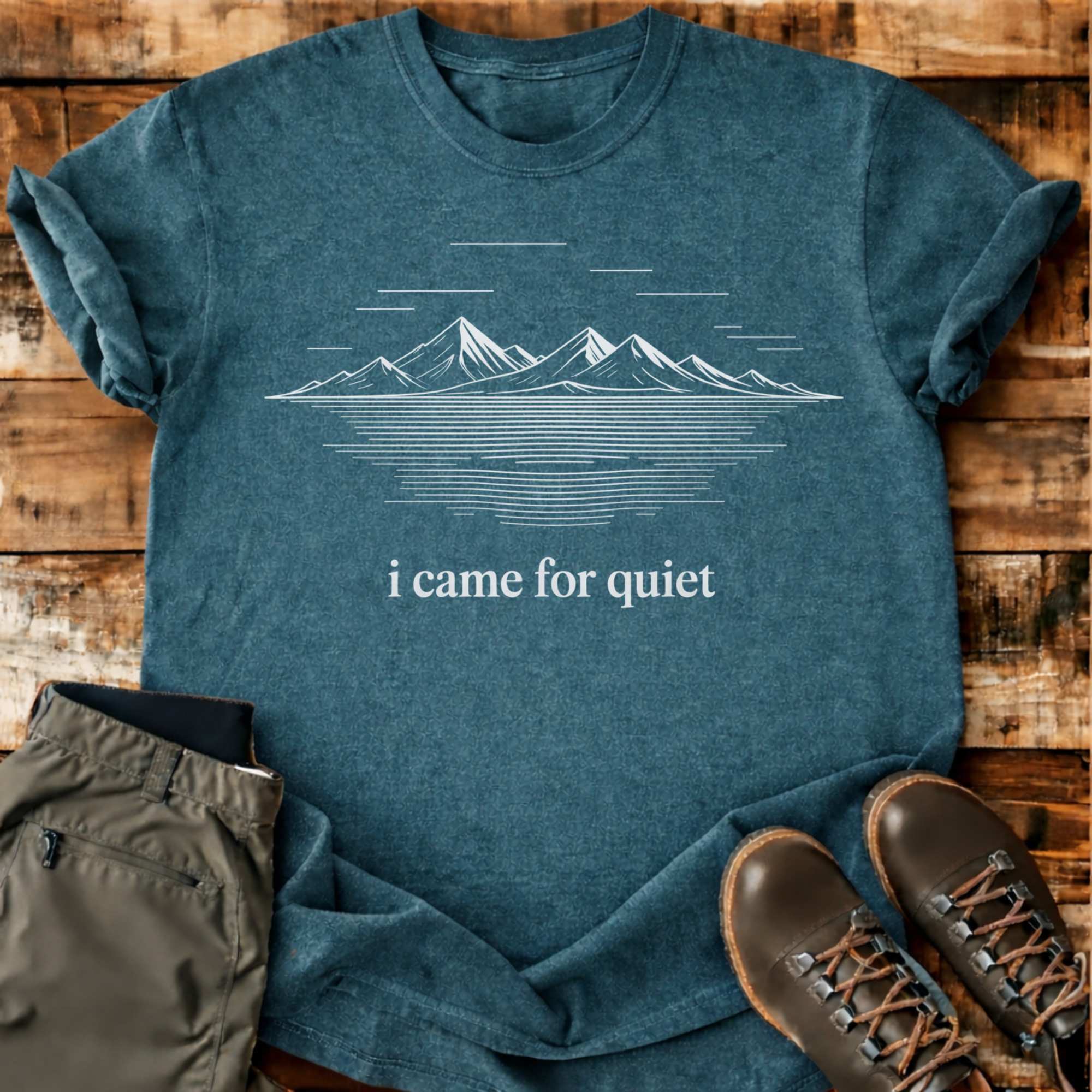 I Came For Quiet T-shirt