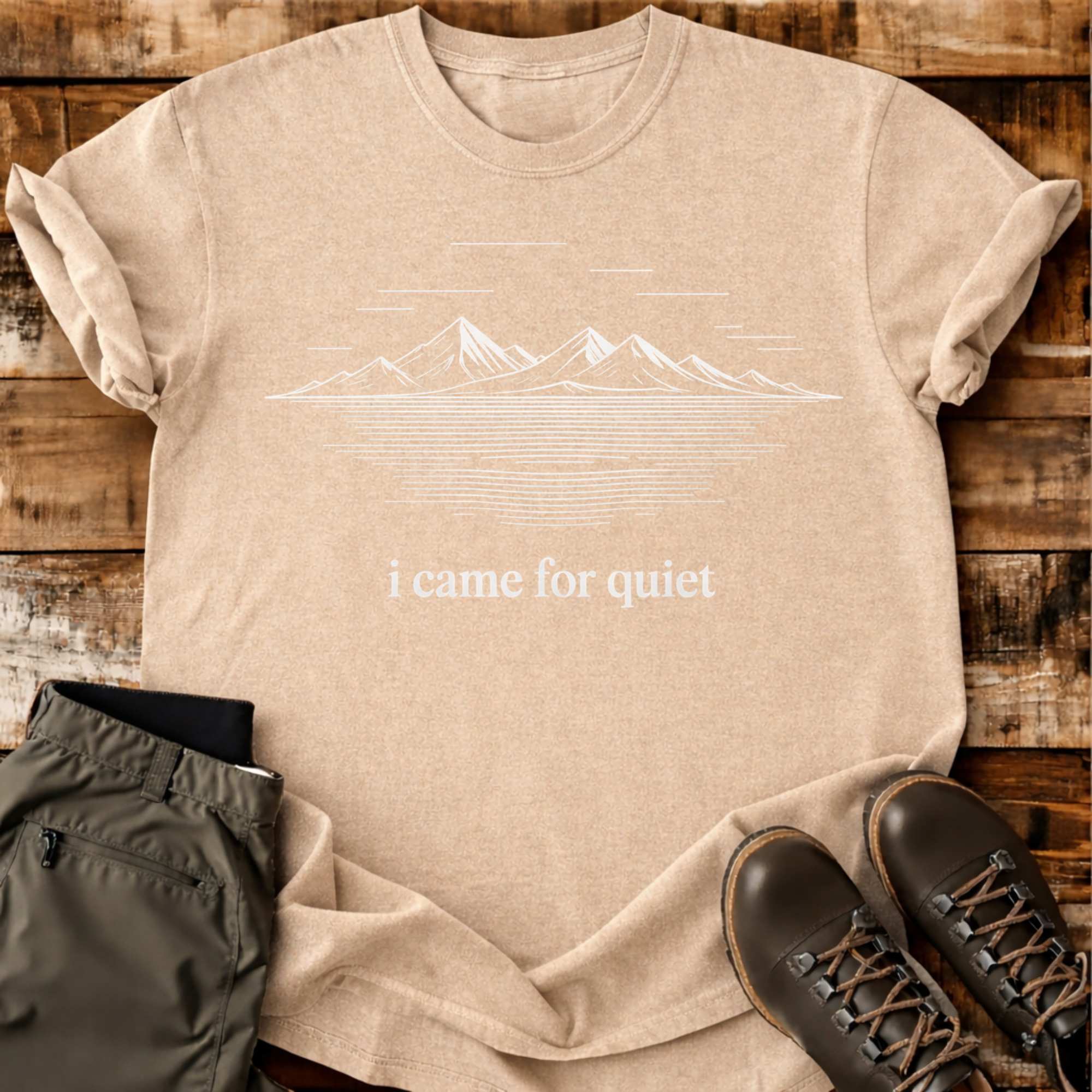 I Came For Quiet T-shirt
