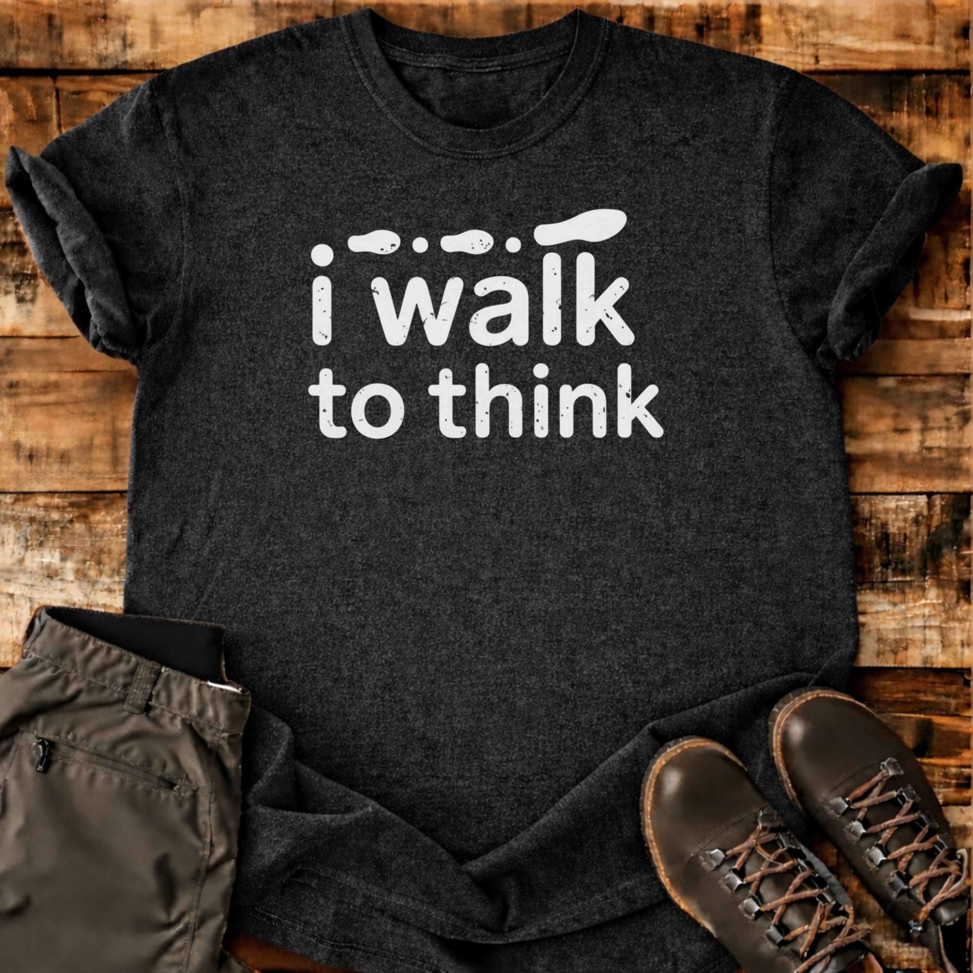 I Walk To Think T-shirt