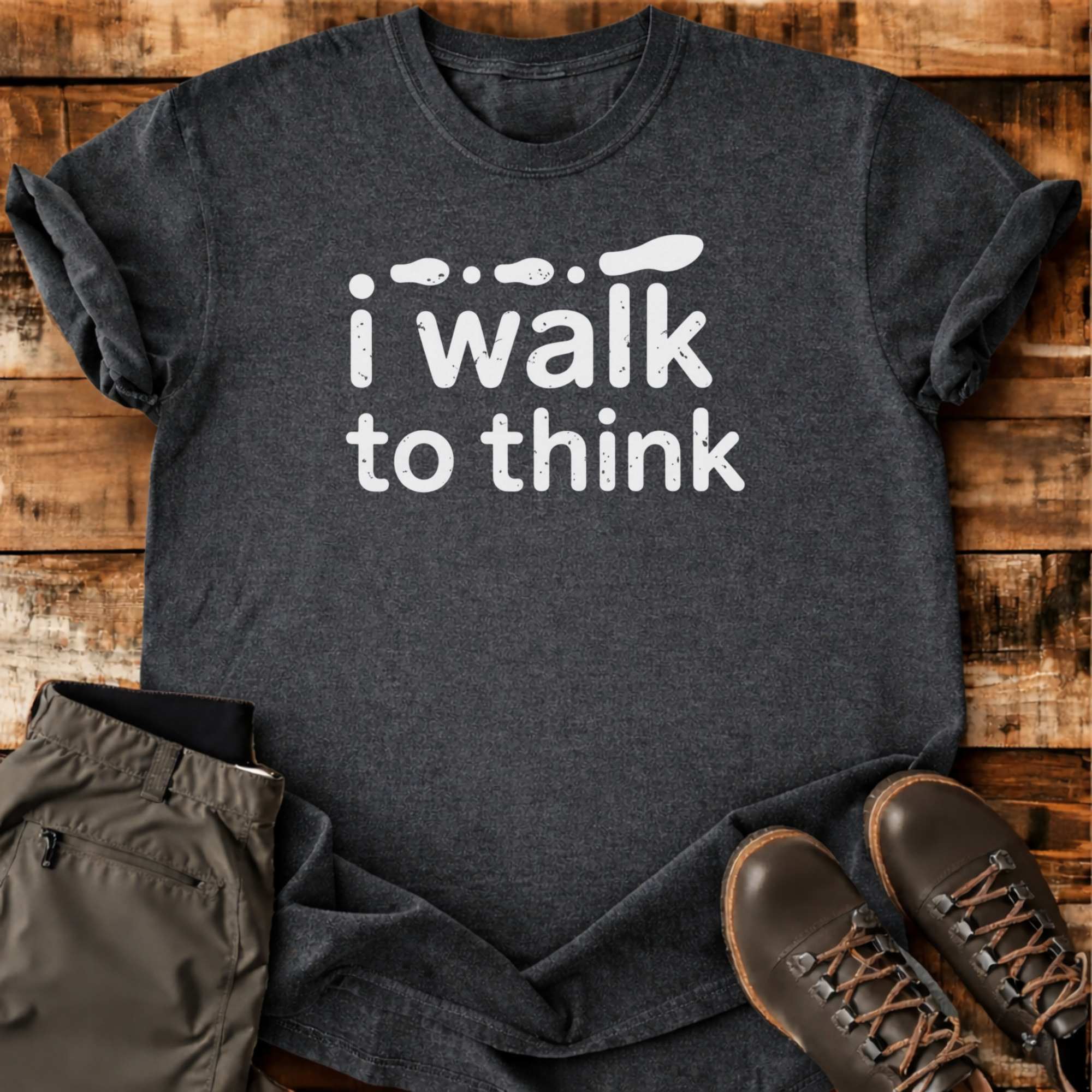 I Walk To Think T-shirt