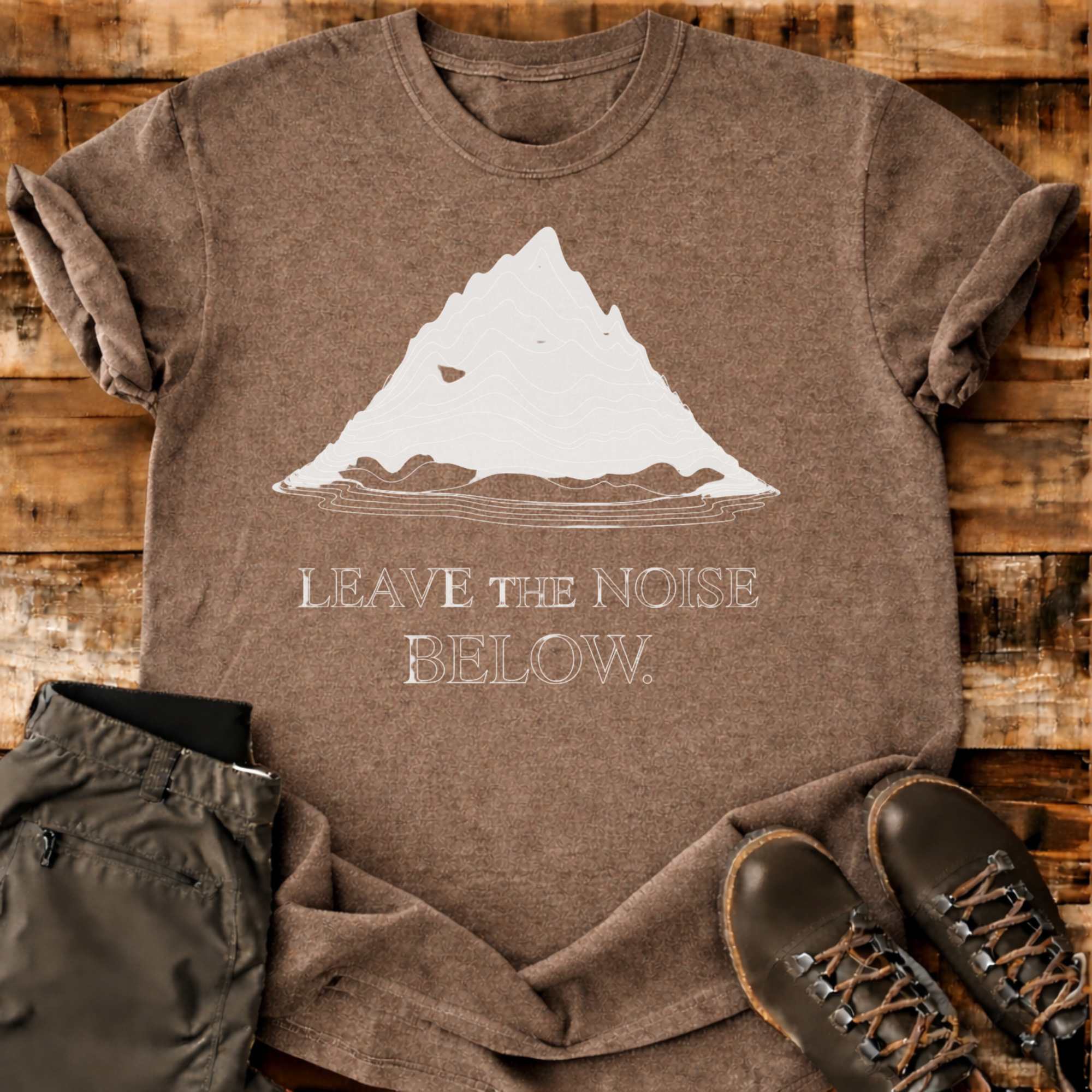 Leave The Noise Below T-shirt