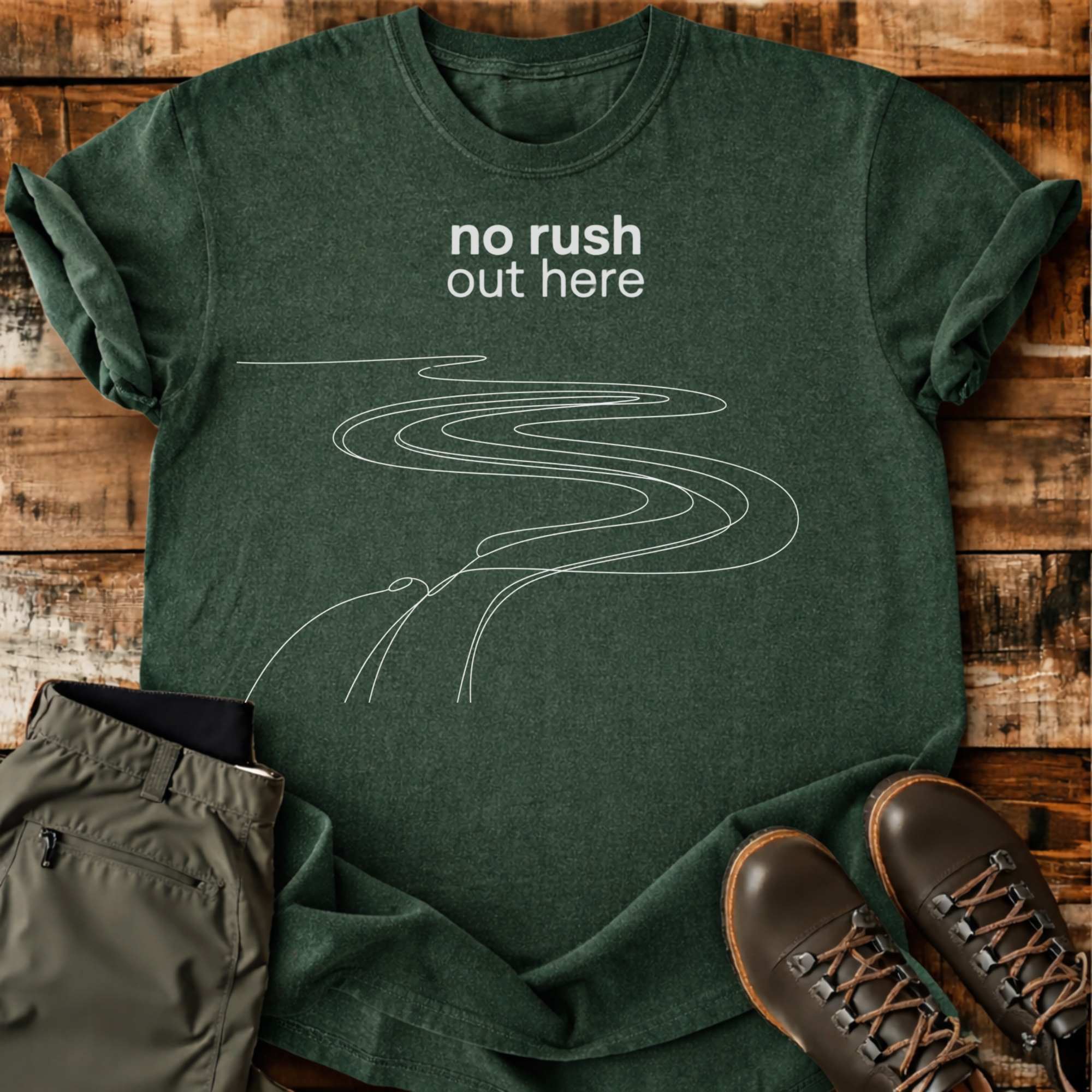 No Rush Out Here T-shirt