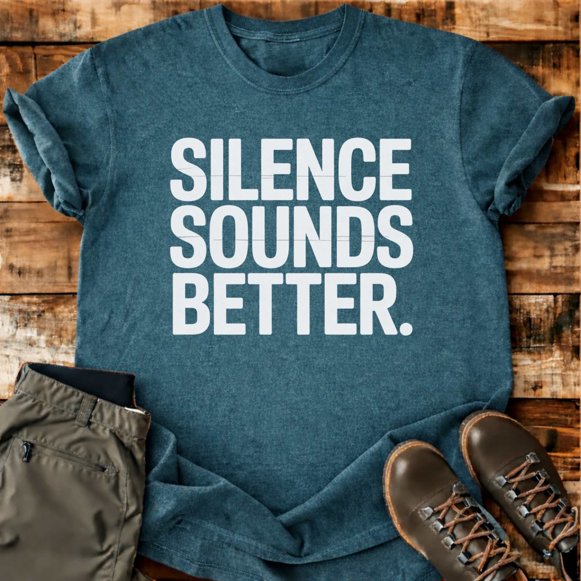 Silence Sounds Better T-shirt