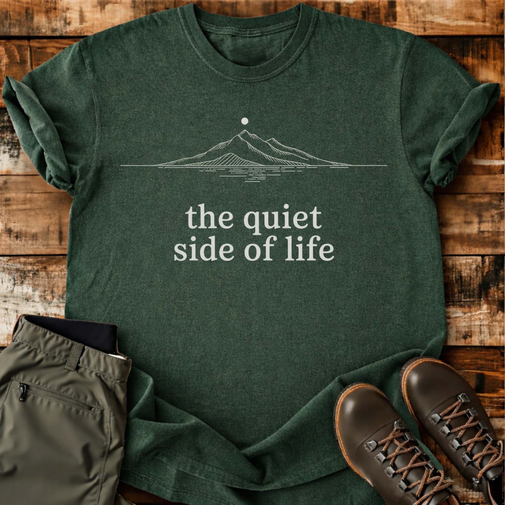 The Quiet Side Of Life T-shirt