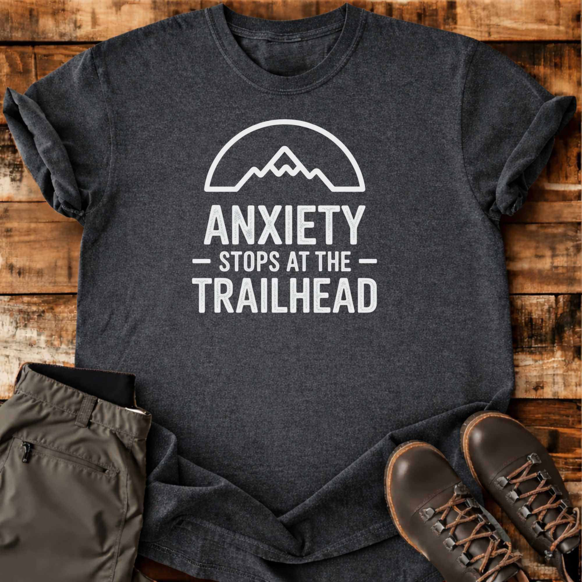 Anxiety Stops T-shirt