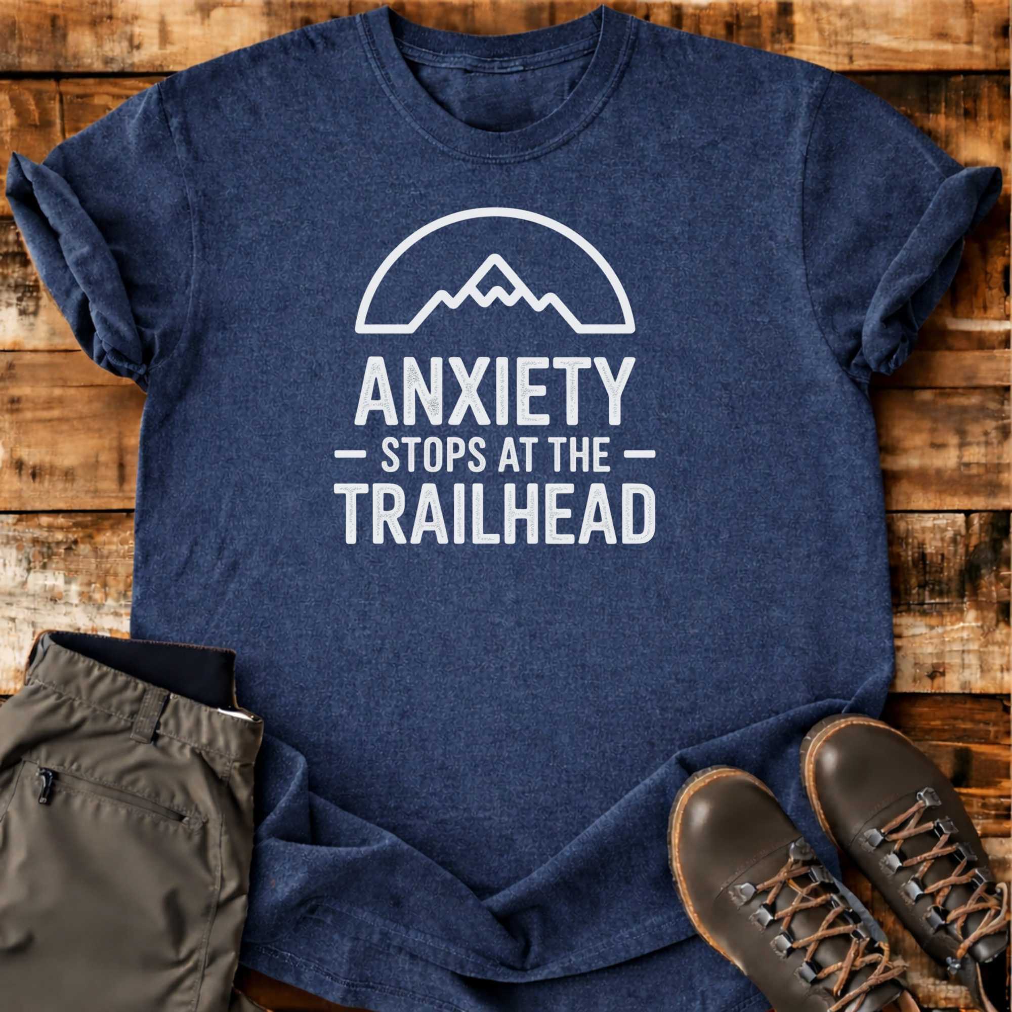 Anxiety Stops T-shirt