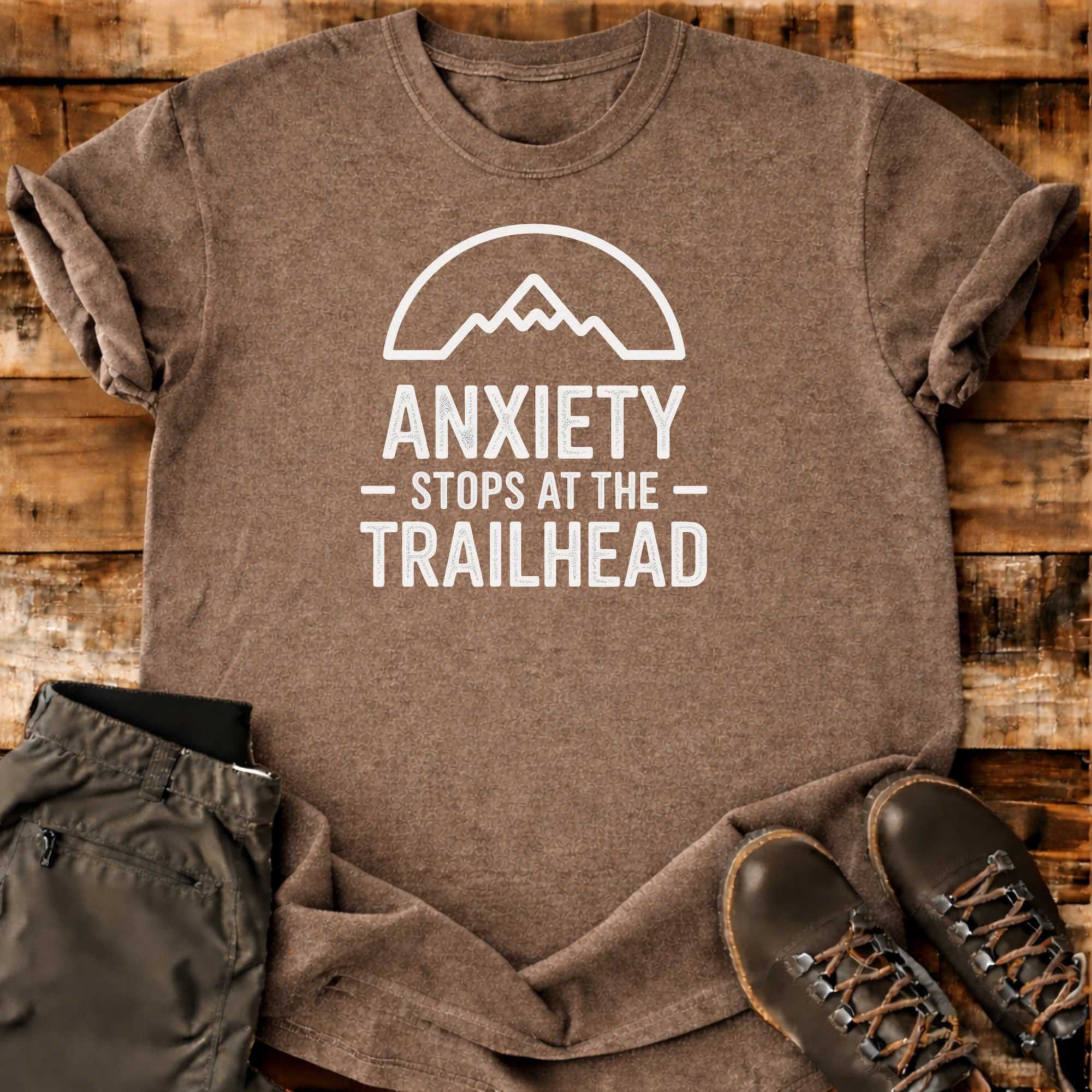 Anxiety Stops T-shirt