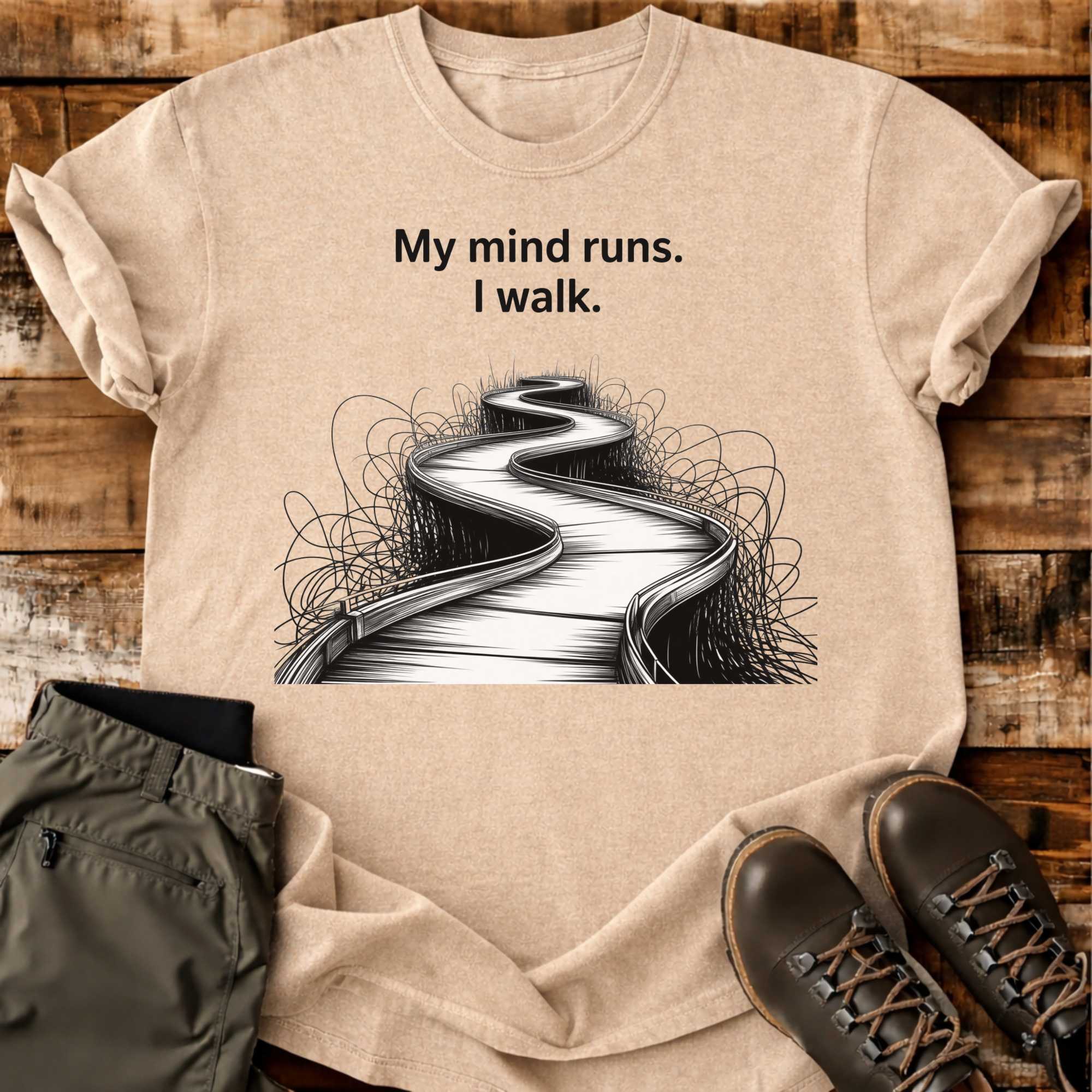 My Mind Runs T-shirt