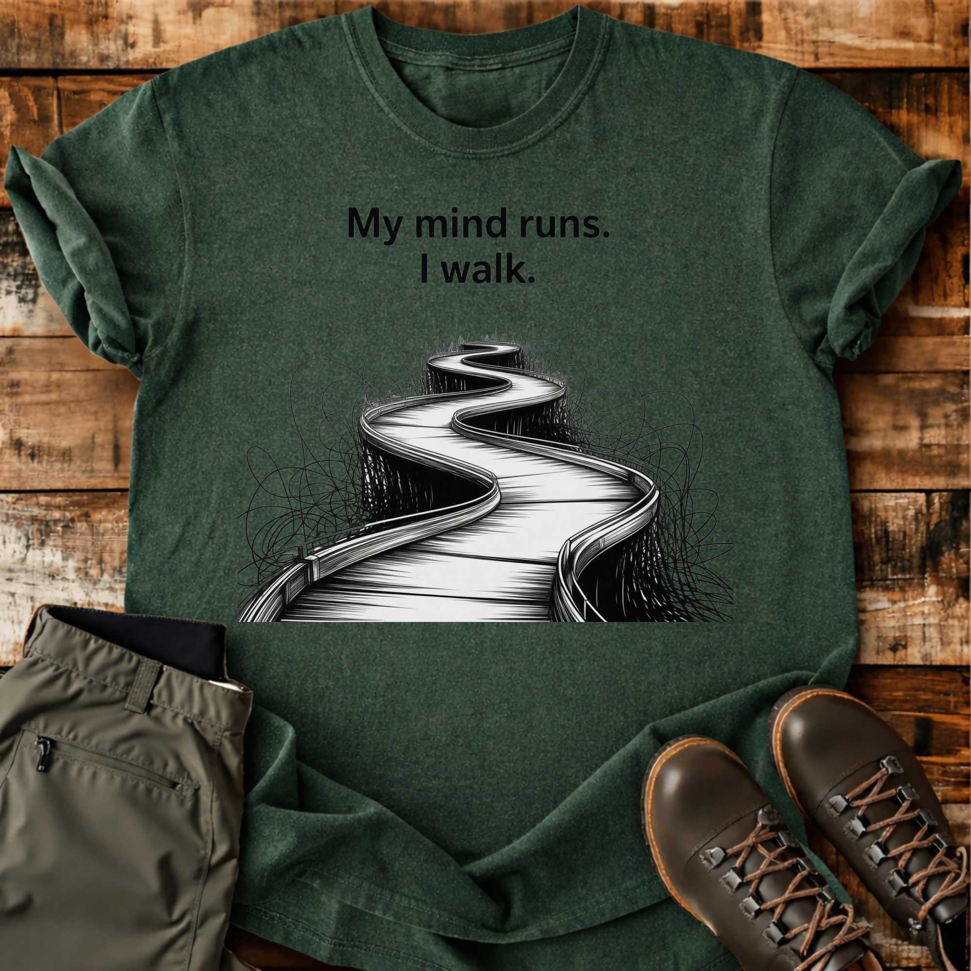 My Mind Runs T-shirt
