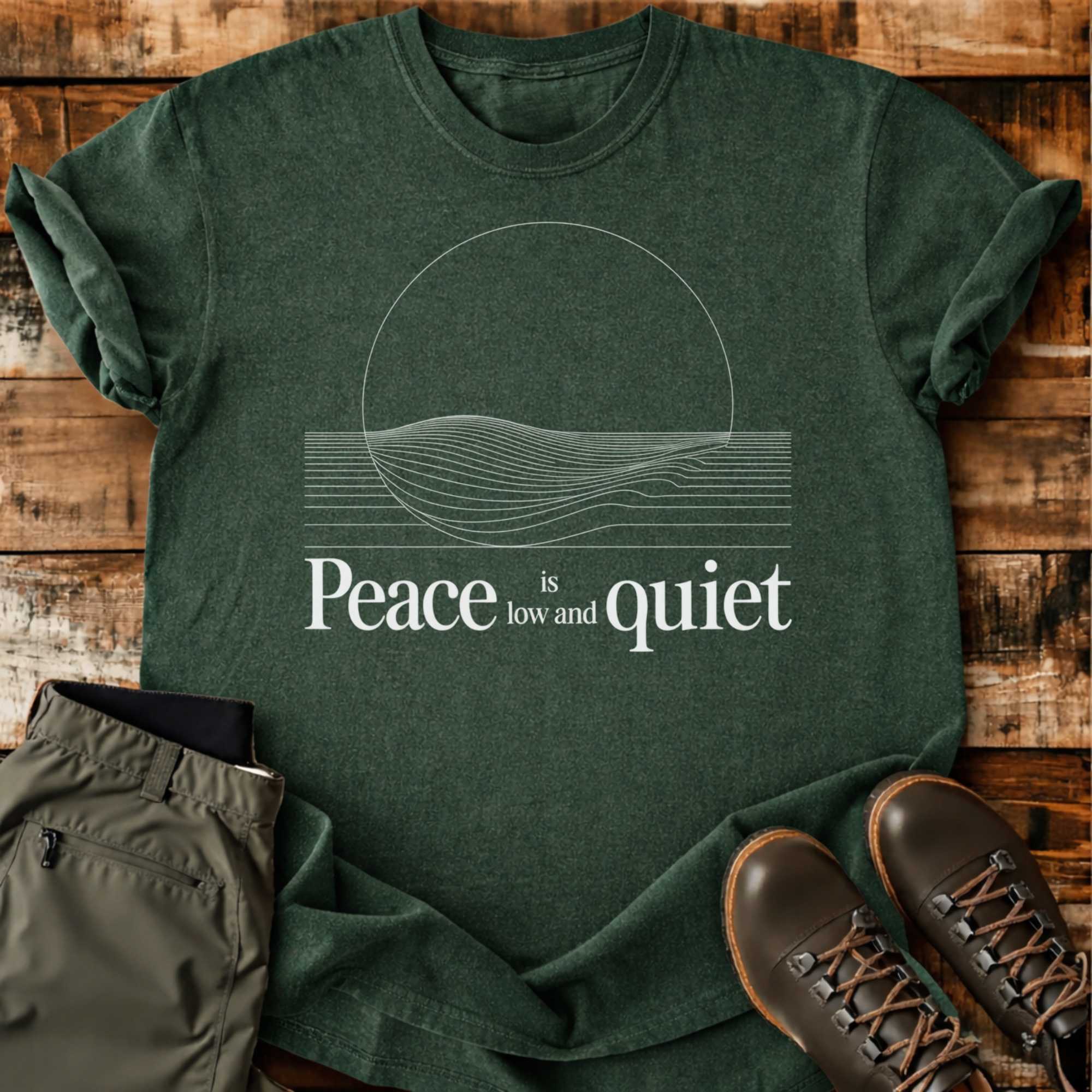 Peace Is Quiet T-shirt