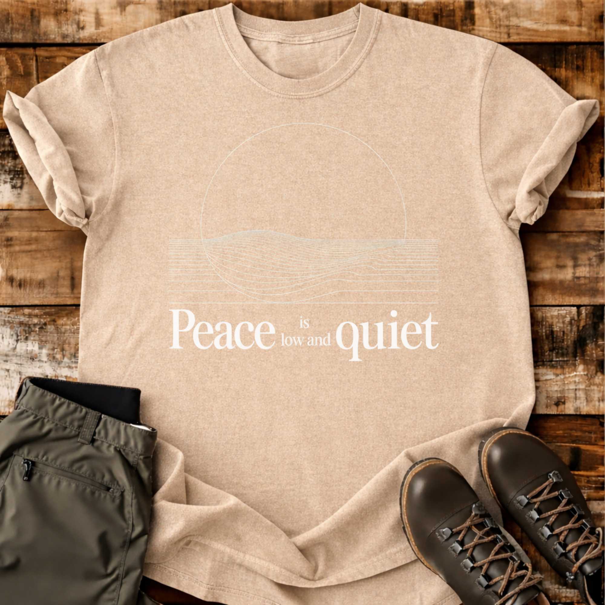 Peace Is Quiet T-shirt