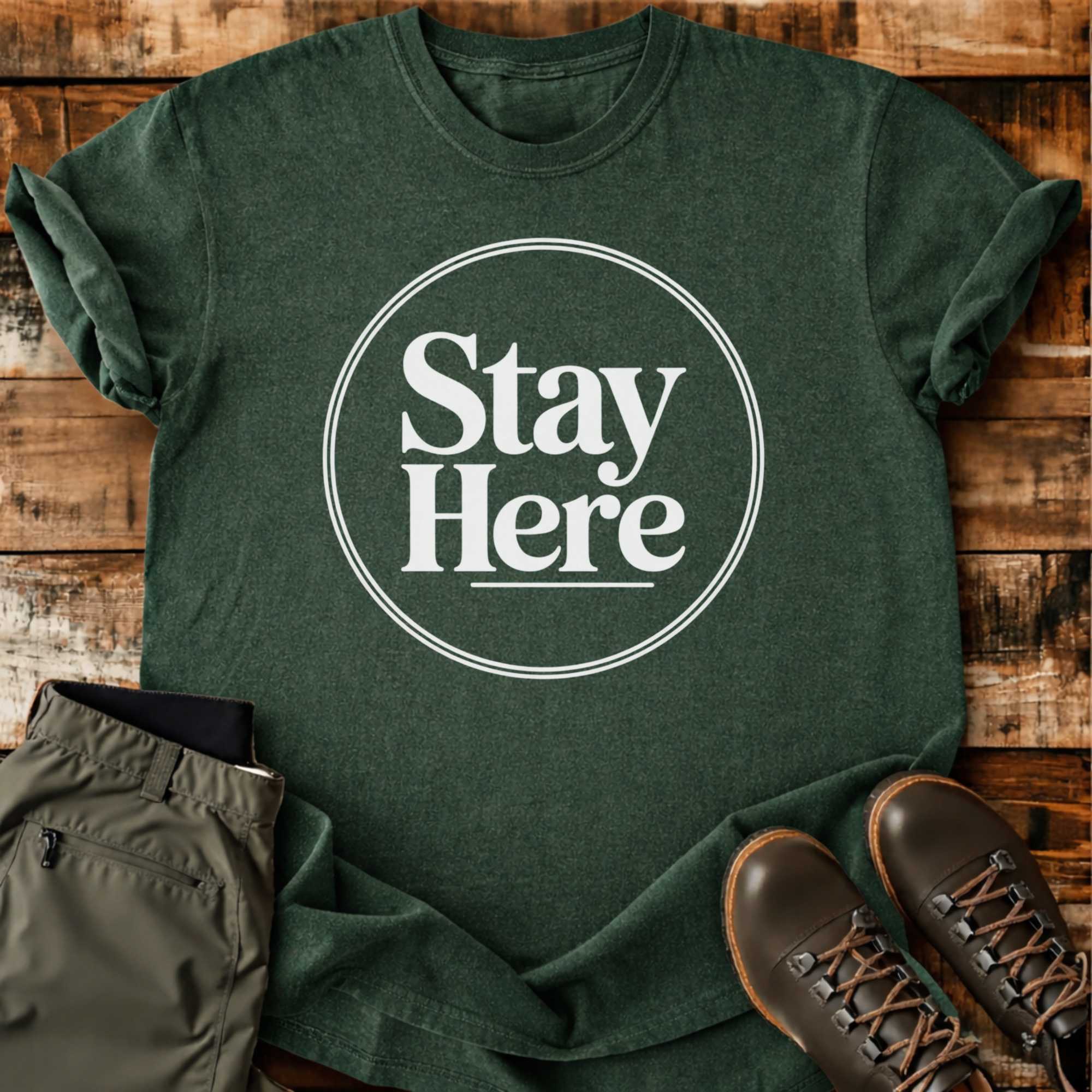 Stay Here T-shirt