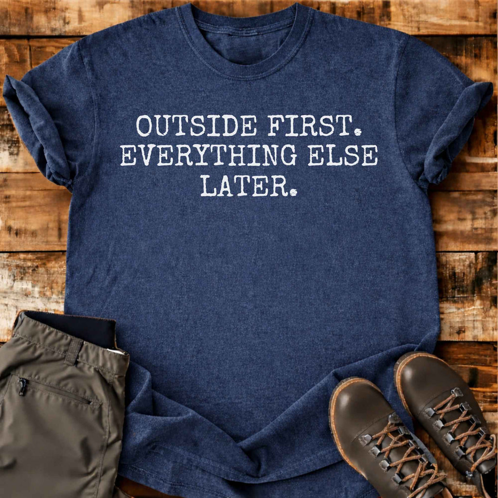 Outside First T-shirt