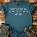Outside First T-shirt