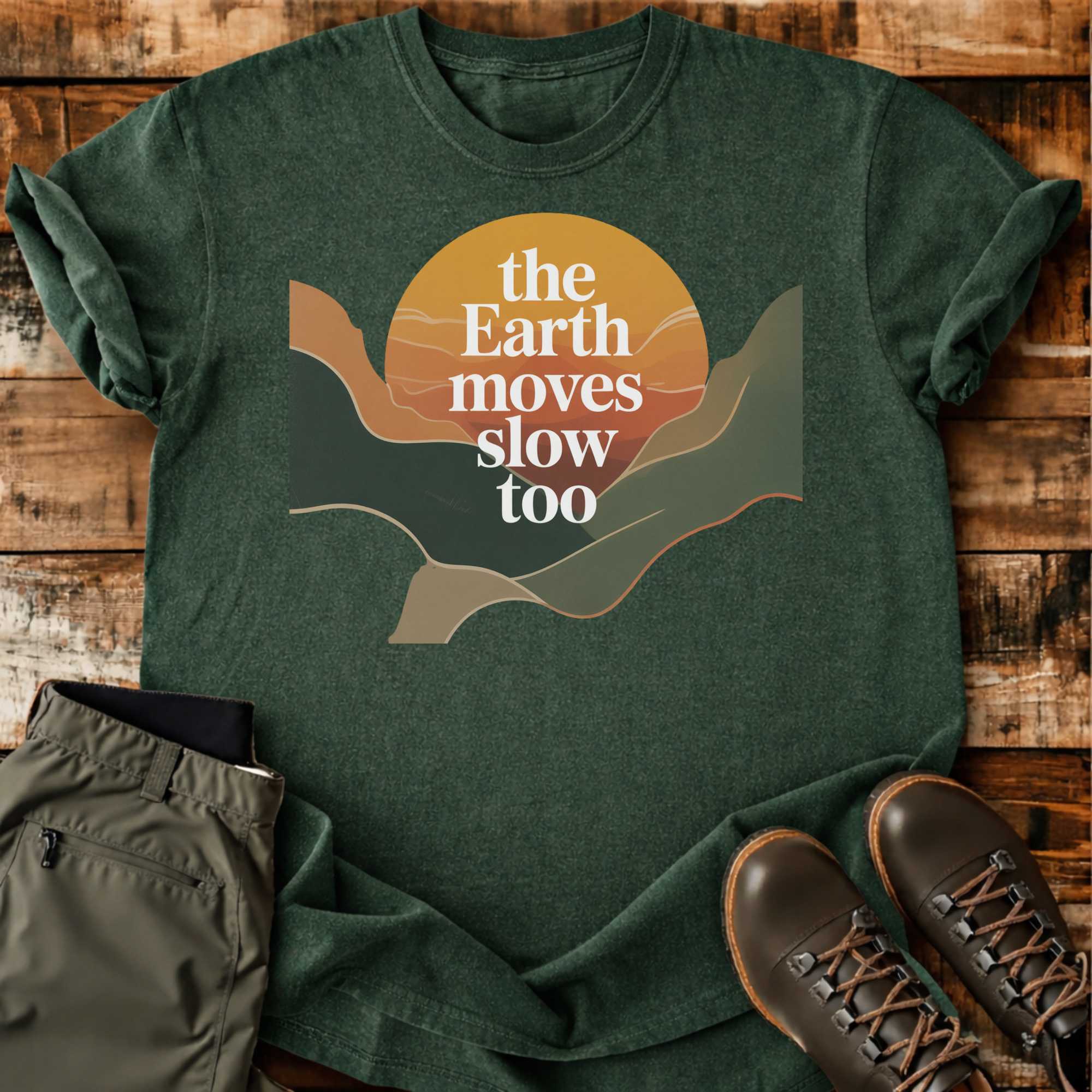 Earth Slow T-shirt