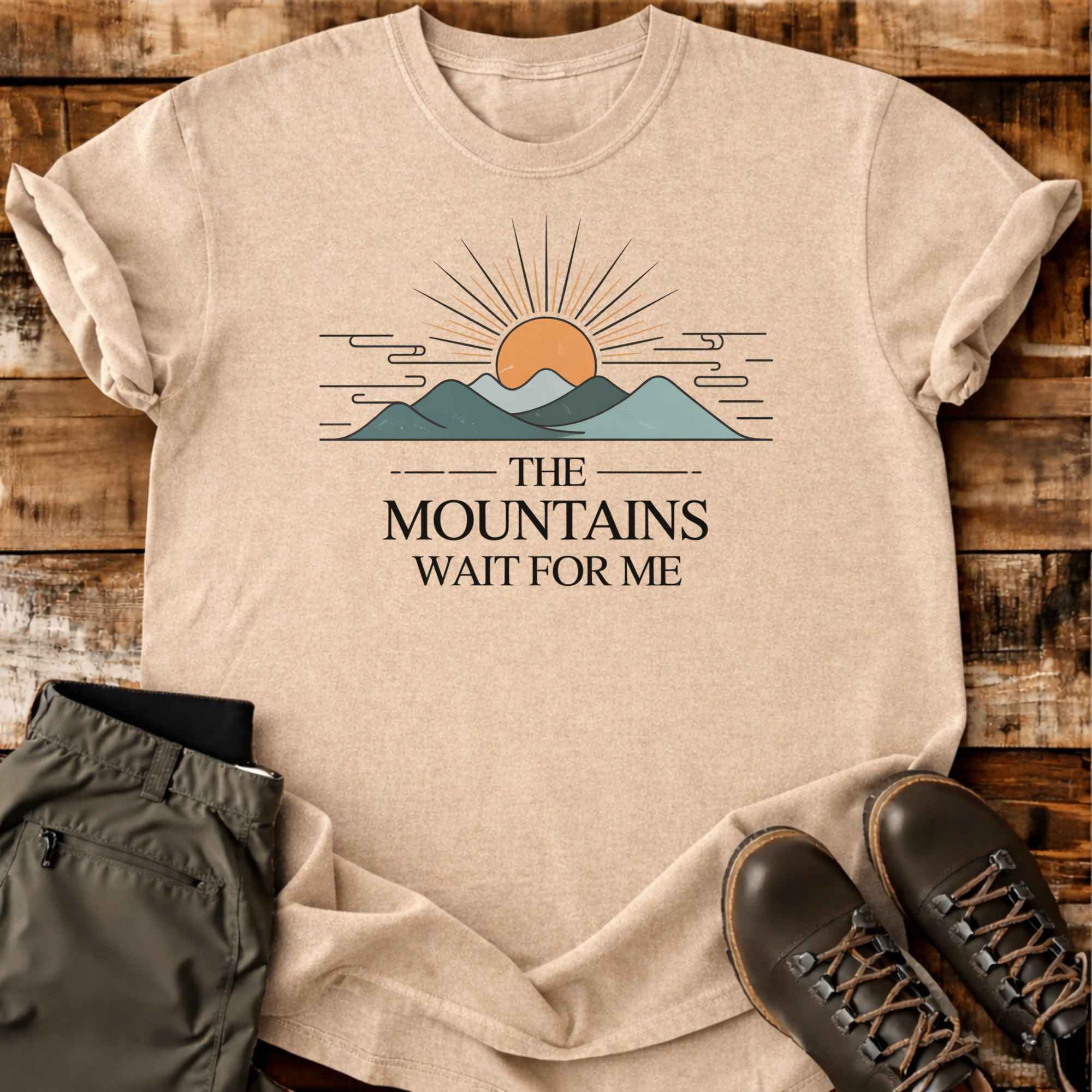 Mountains Wait T-shirt