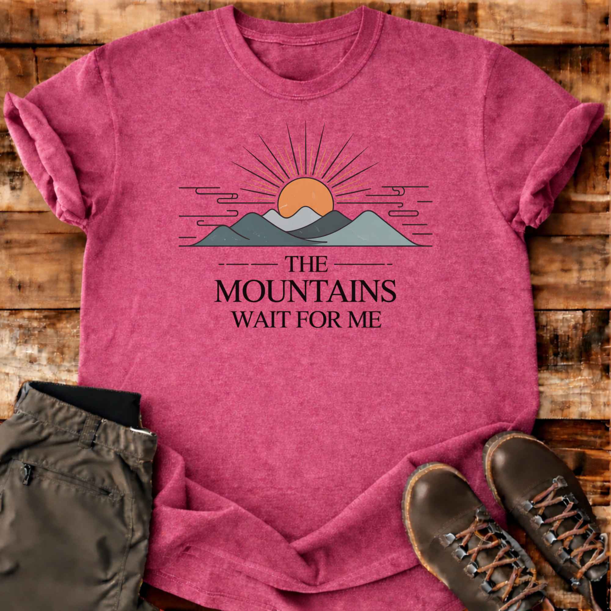 Mountains Wait T-shirt
